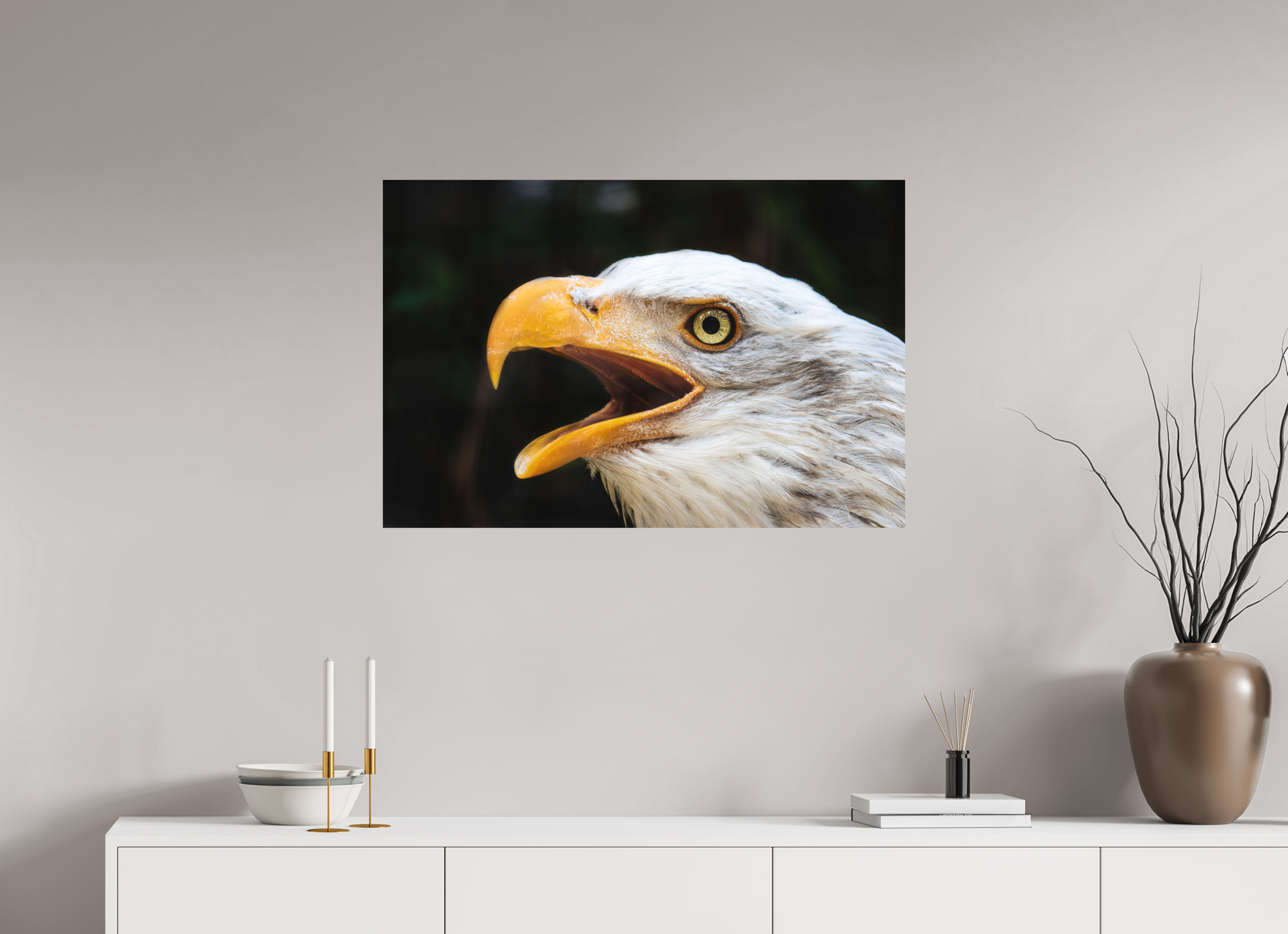 90 x 60 cm, Fine-Art Matt Majestic Call