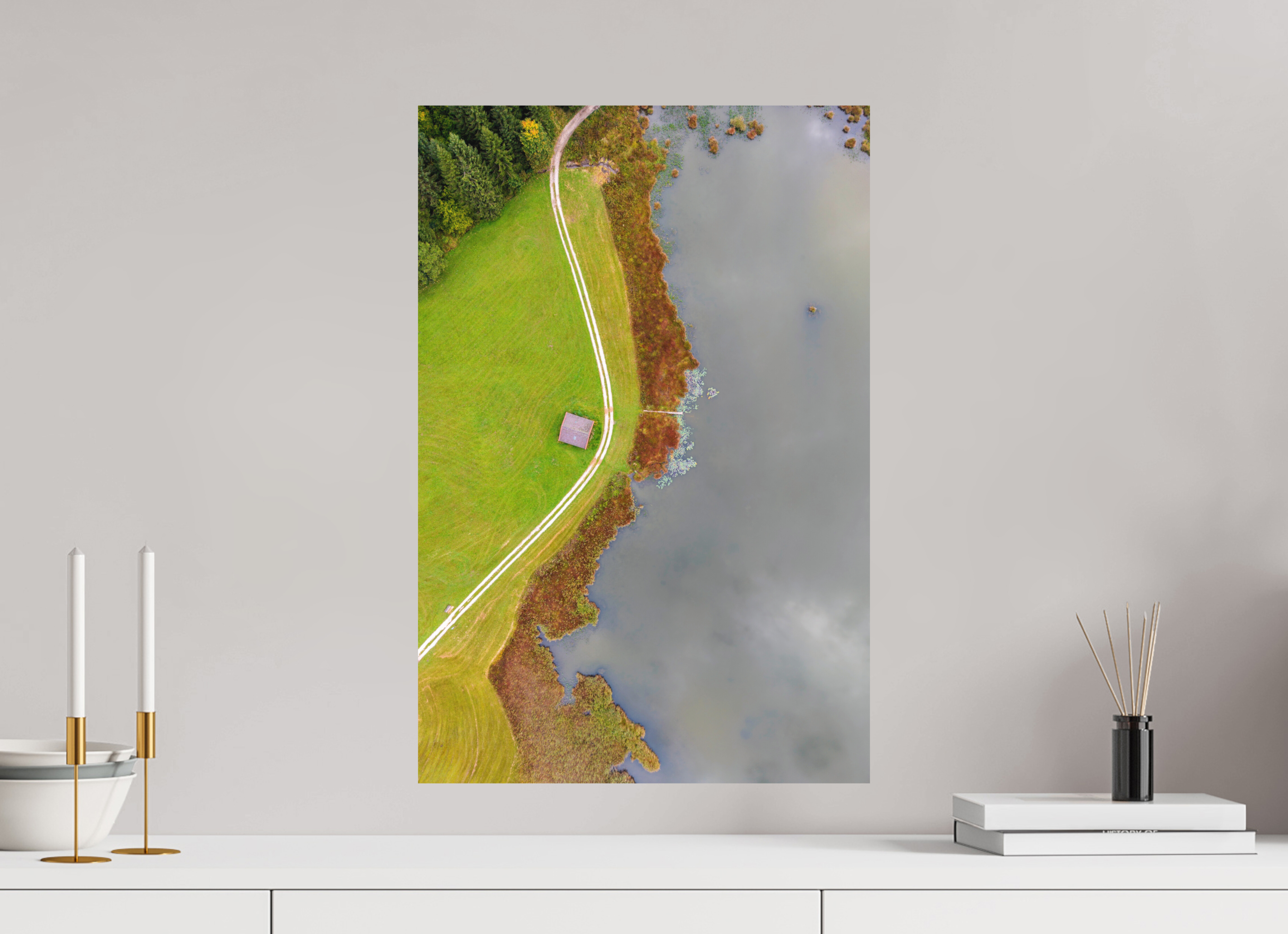 40 x 60 cm, Fine-Art Print Matt Lines of Tranquility