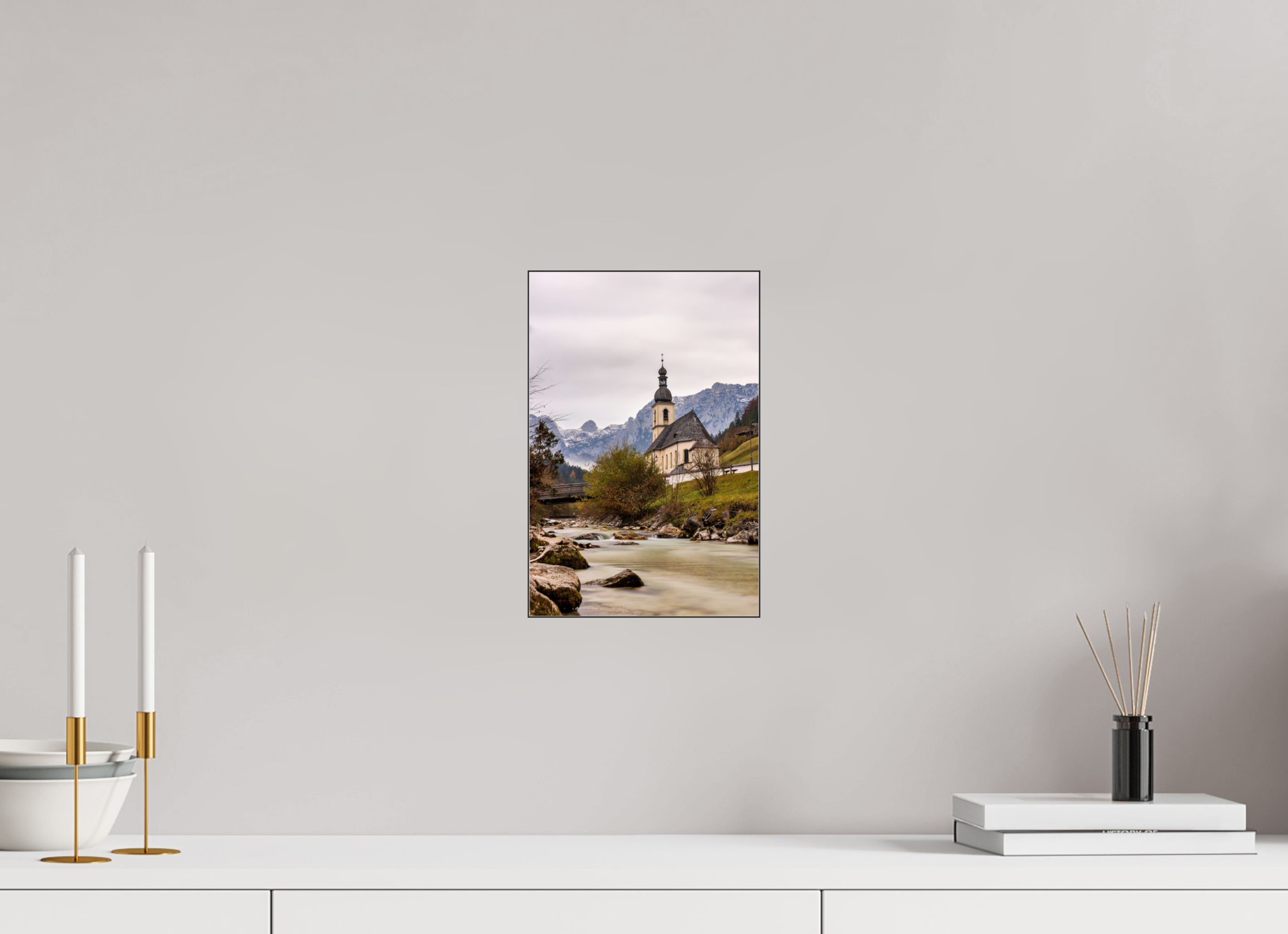 20 x 30 cm, Foto-Abzug hinter Acrylglas glänzend Sacred Stream