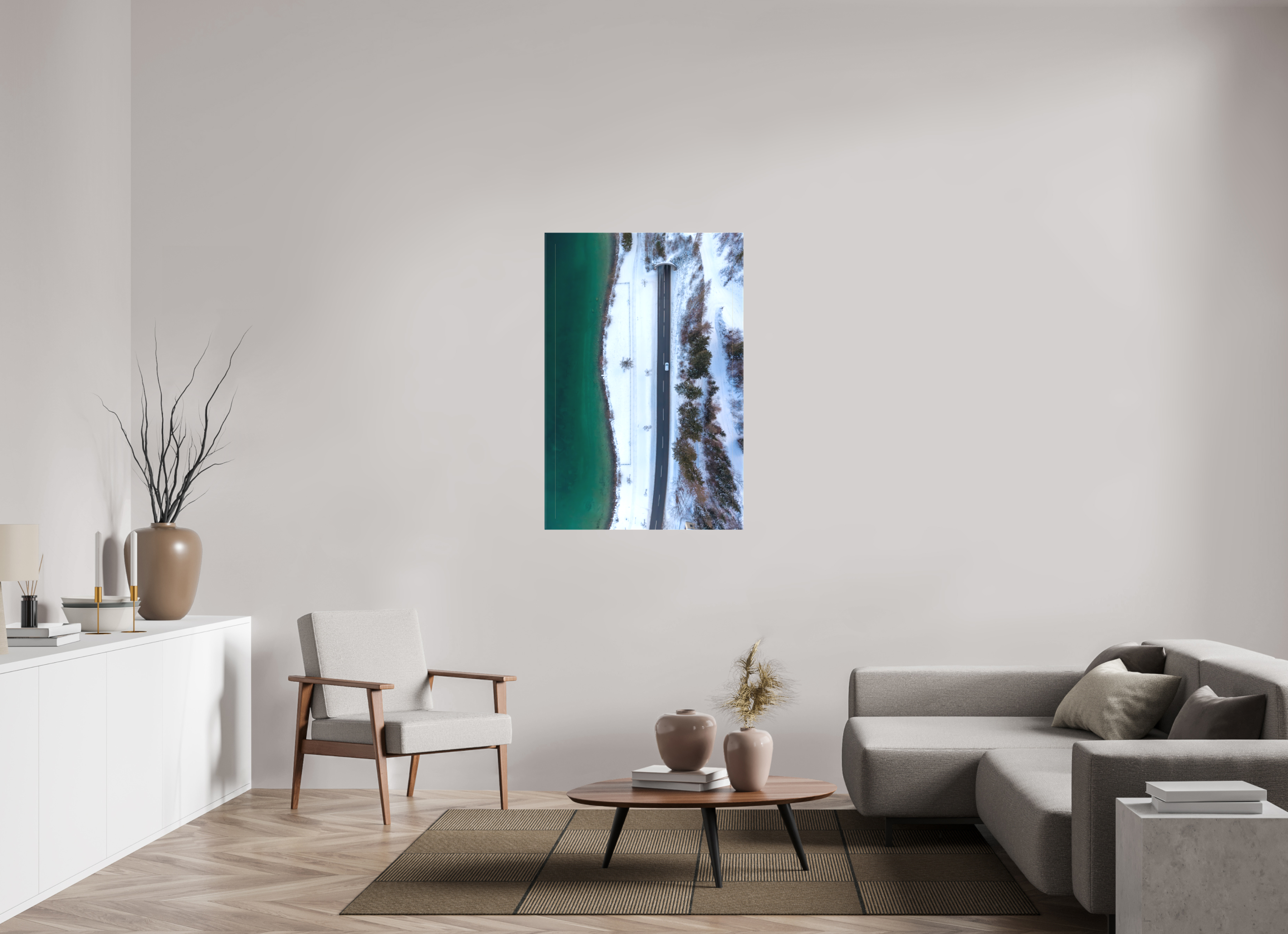 80 x 120 cm, Leinwand Into the Quiet