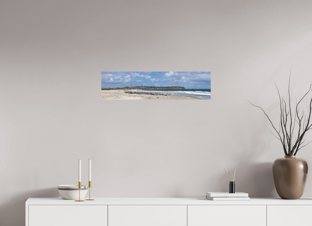 77,8 x 20 cm, Fine-Art Print Matt Where the Wild Coast Rests