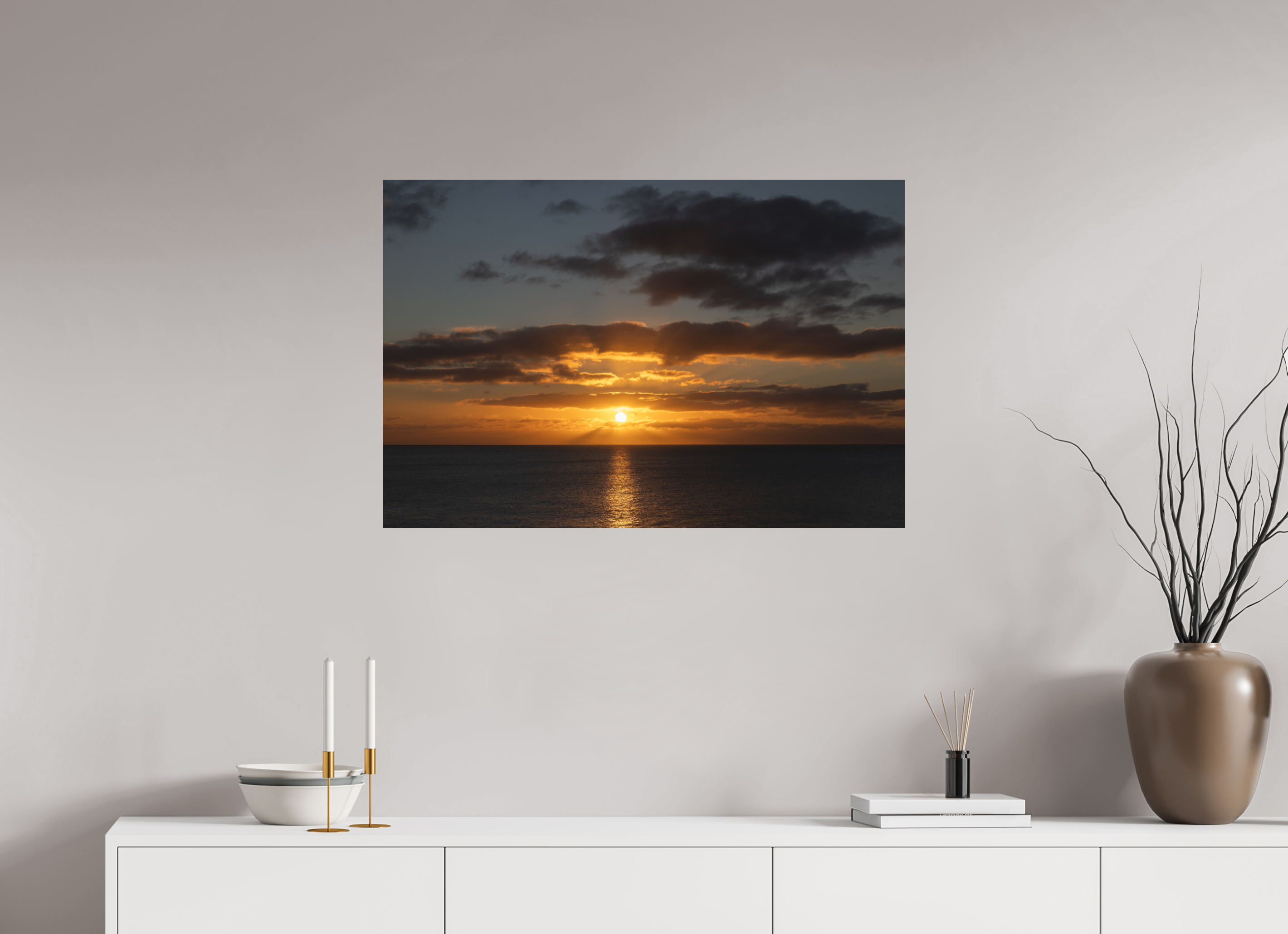 90 x 60 cm, Fine-Art Print Matt Celtic Sunset