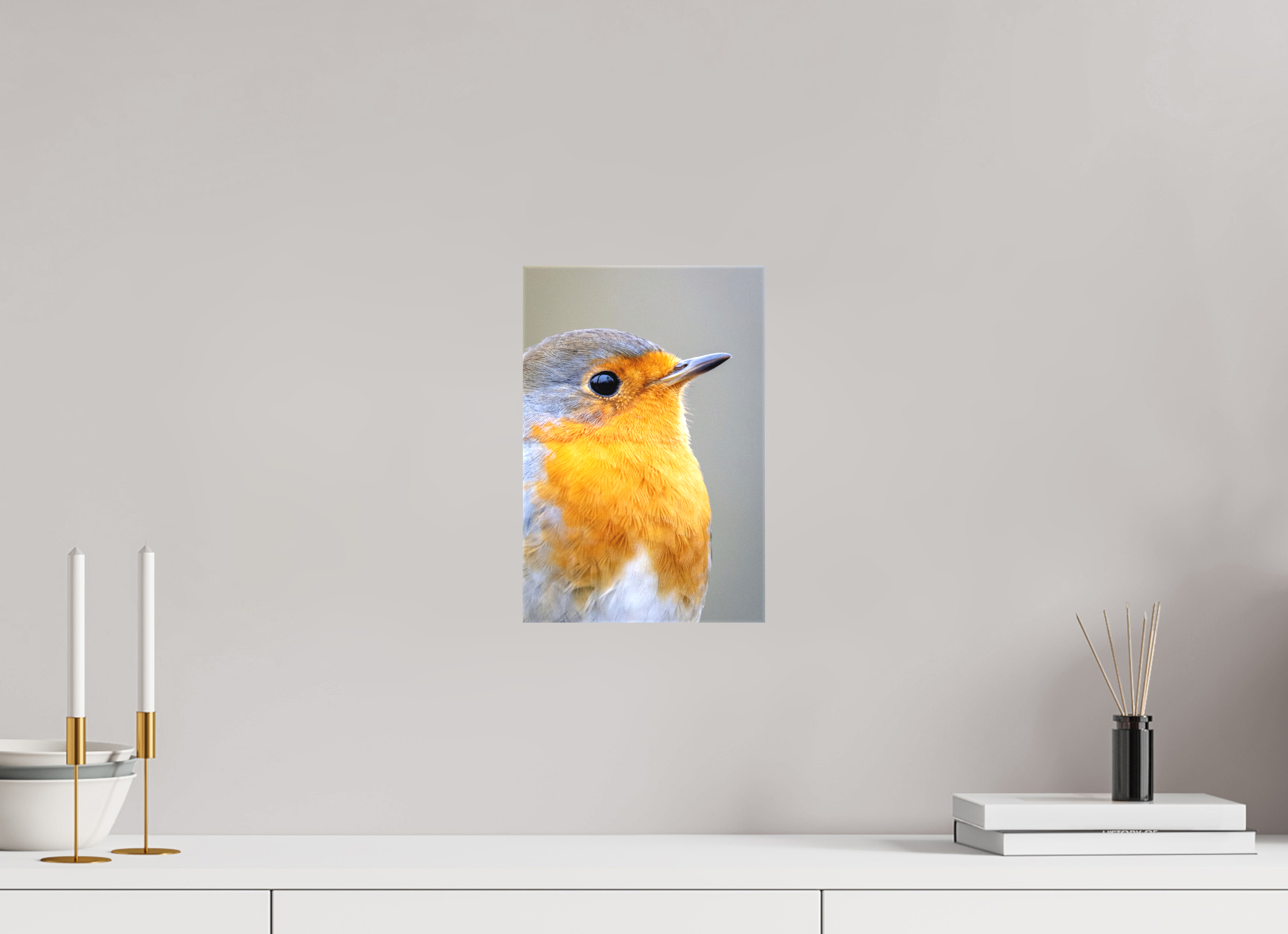 20 x 30 cm, Leinwand Robin Portrait