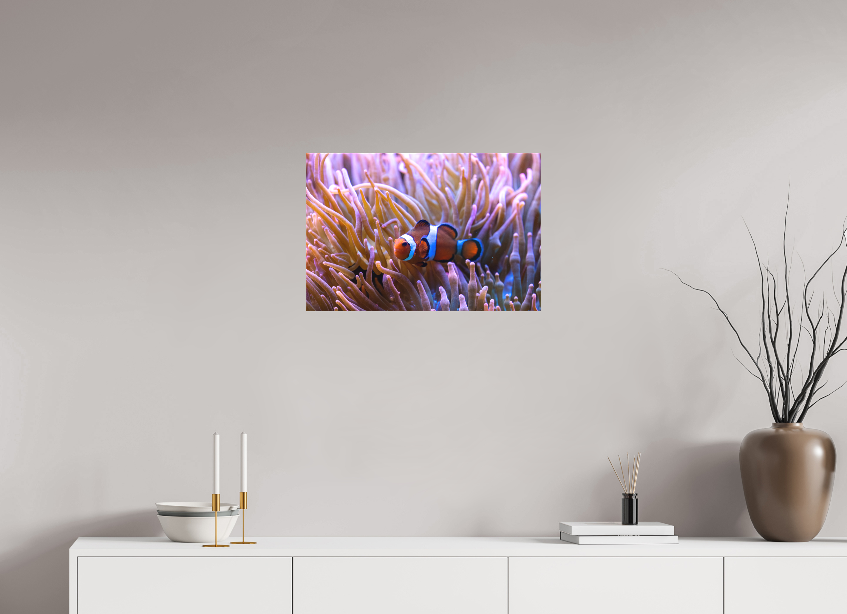 60 x 40 cm, Leinwand Reef Life