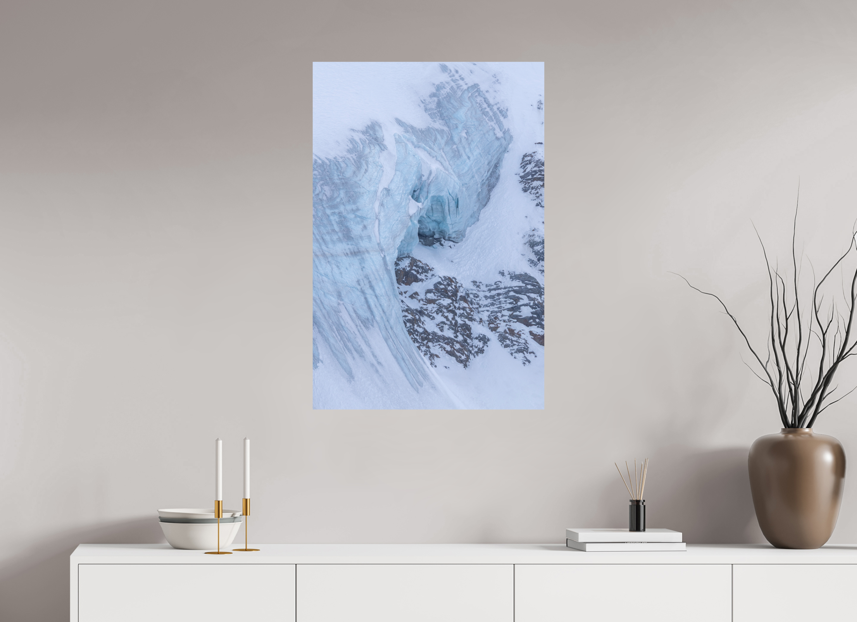 60 x 90 cm, Fine-Art Print Matt Eternal Ice