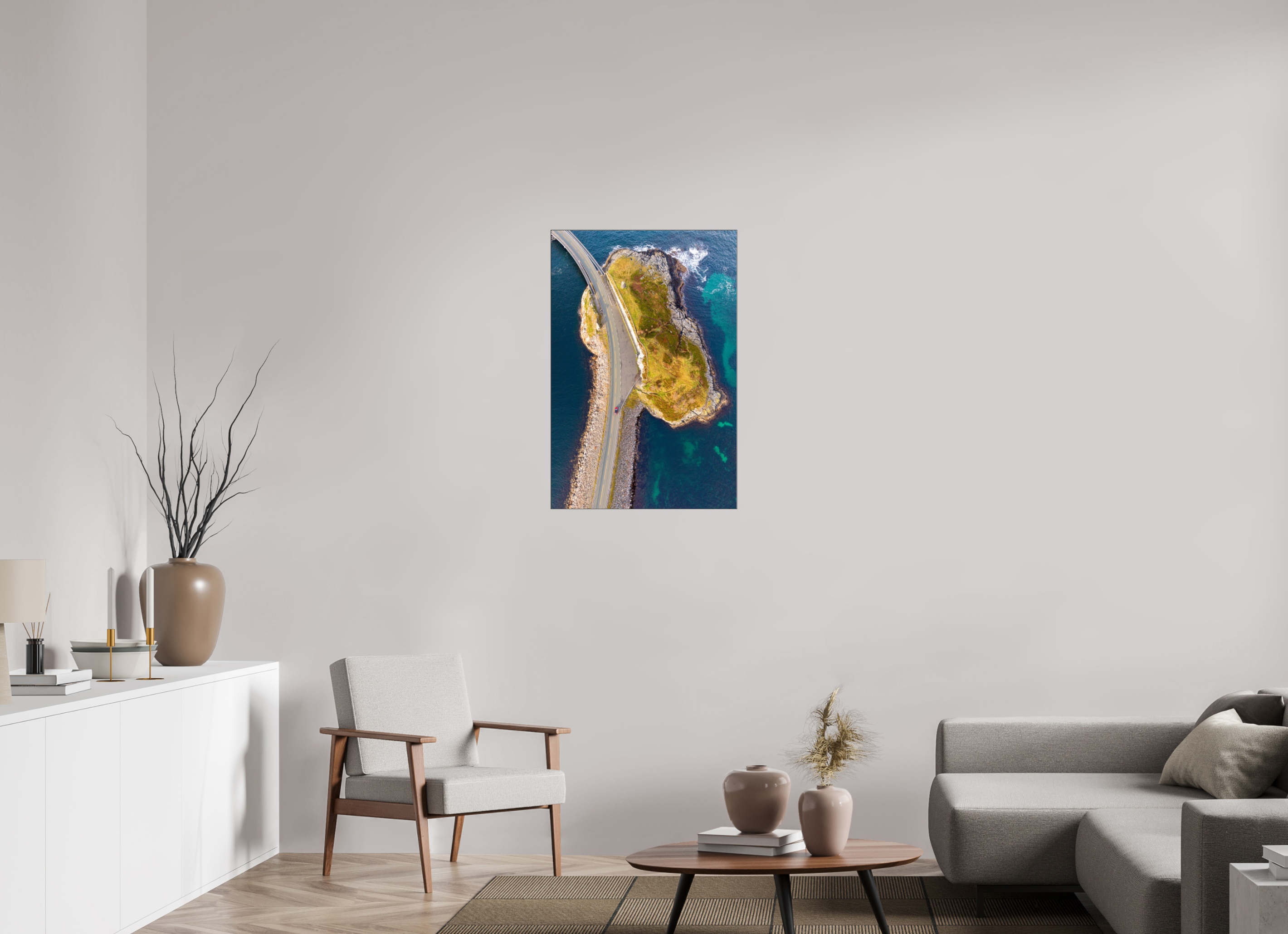 60 x 90 cm, Foto-Abzug hinter Acrylglas glänzend Sea Crossing