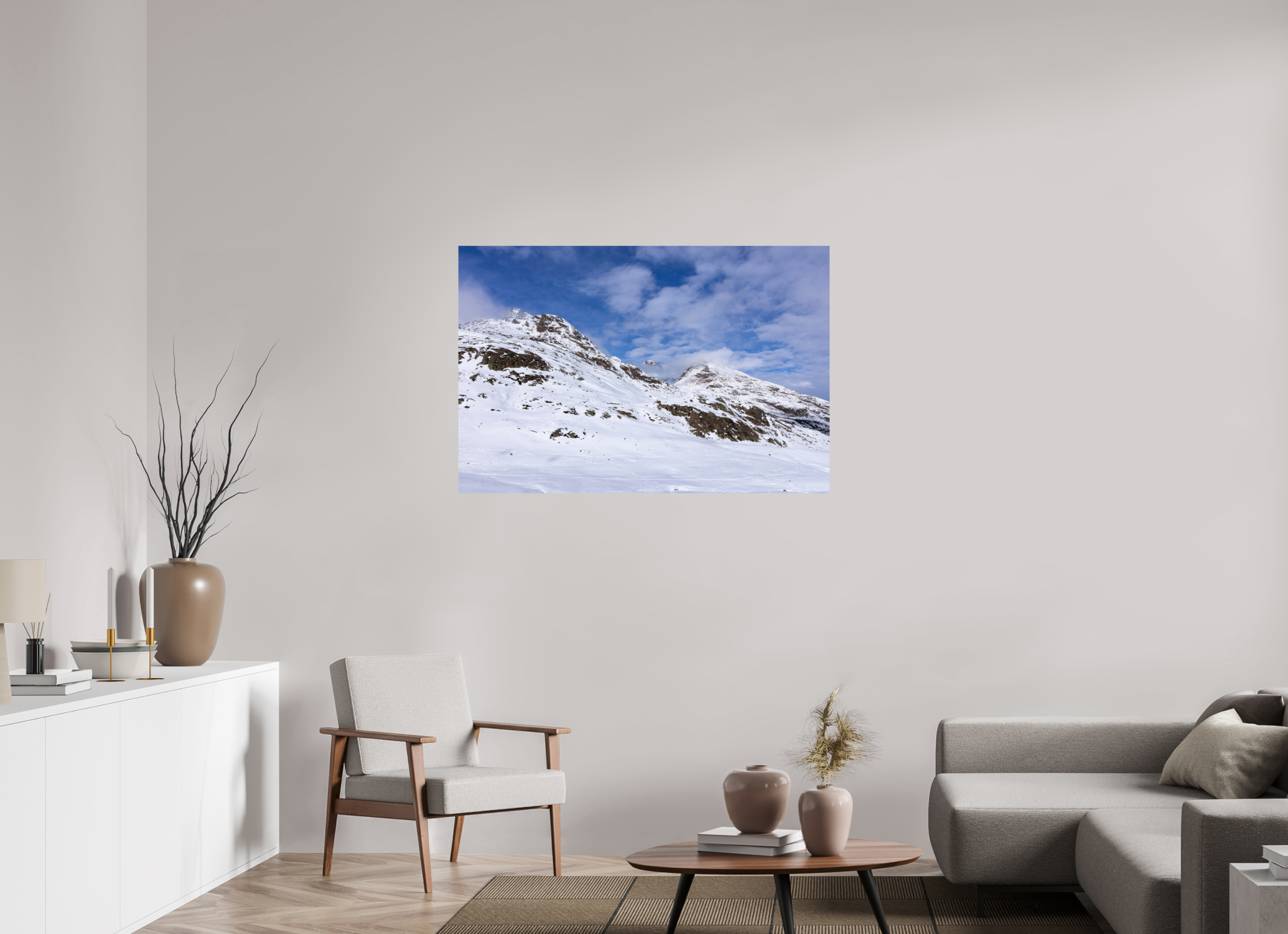 120 x 80 cm, Fine Art Print auf Alu-Dibond High Serenity