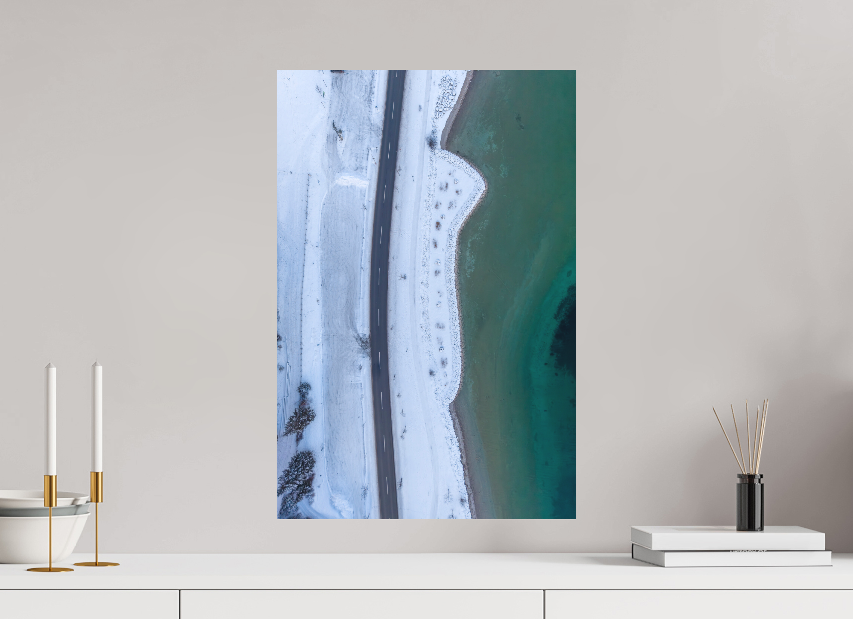 40 x 60 cm, Fine-Art Print Matt Silent Shoreline