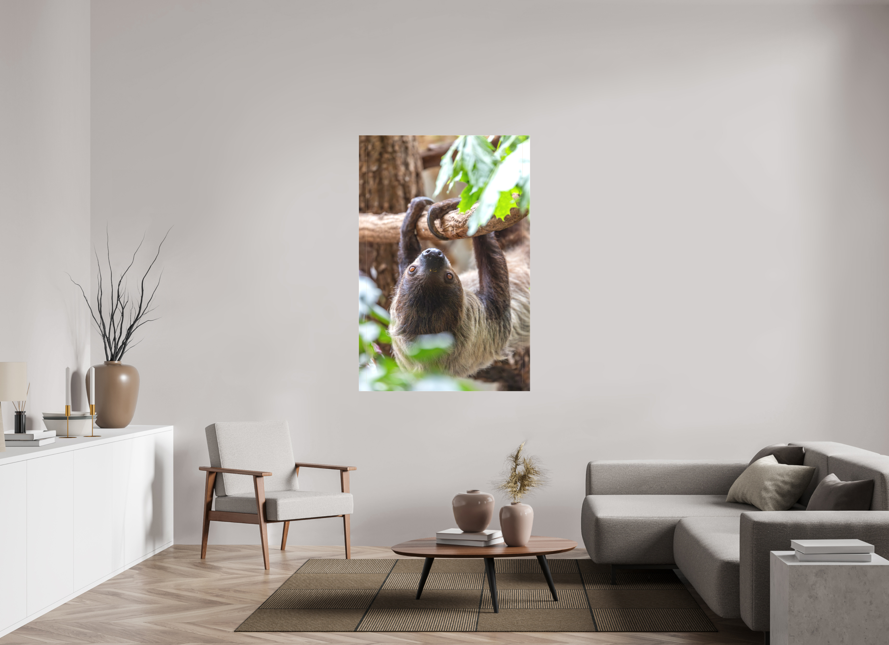 100 x 150 cm, Leinwand Hanging Around