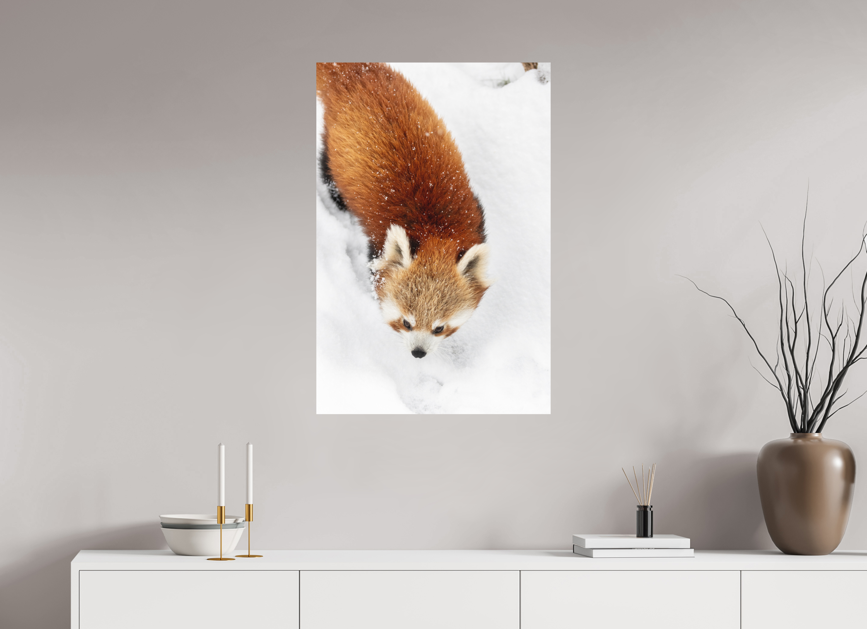 60 x 90 cm, Fine-Art Print Matt Snowbound Explorer