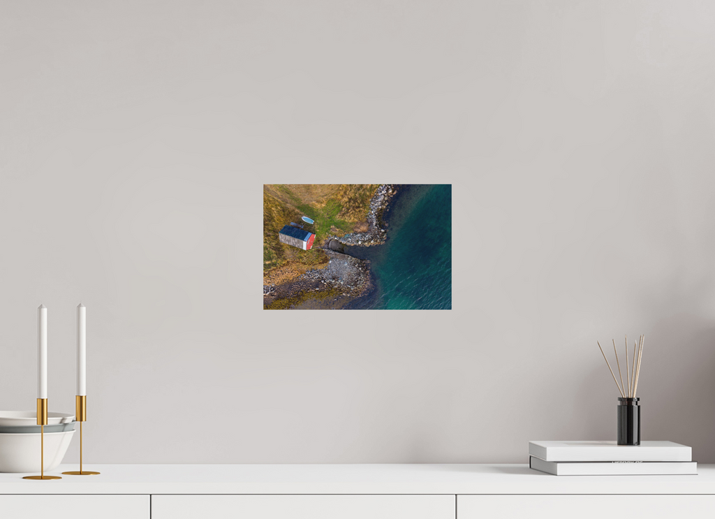30 x 20 cm, Fine-Art Matt Lakeside Shack