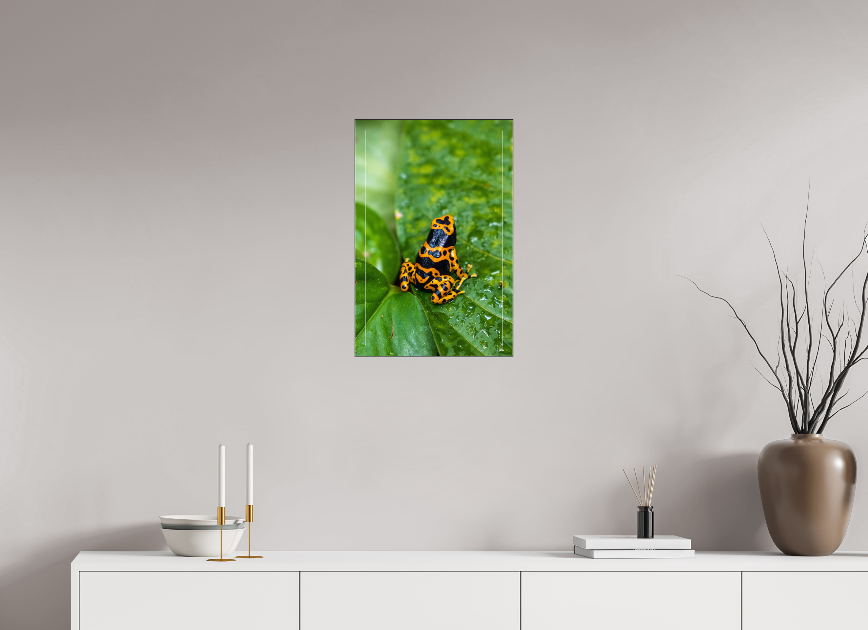 40 x 60 cm, Foto-Abzug hinter Acrylglas glänzend Tropical Contrast