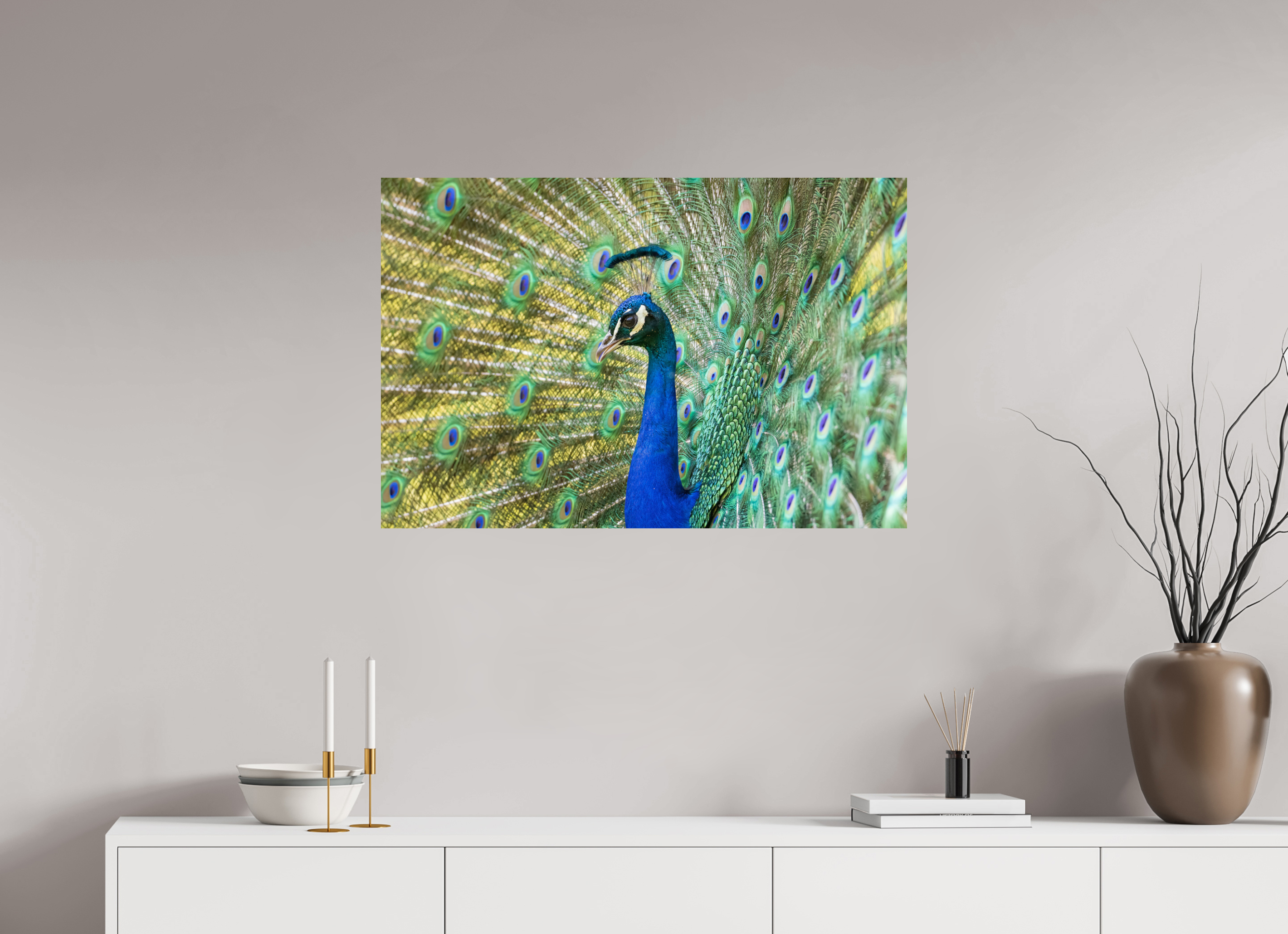 90 x 60 cm, Fine Art Print auf Alu-Dibond Majestic Profile