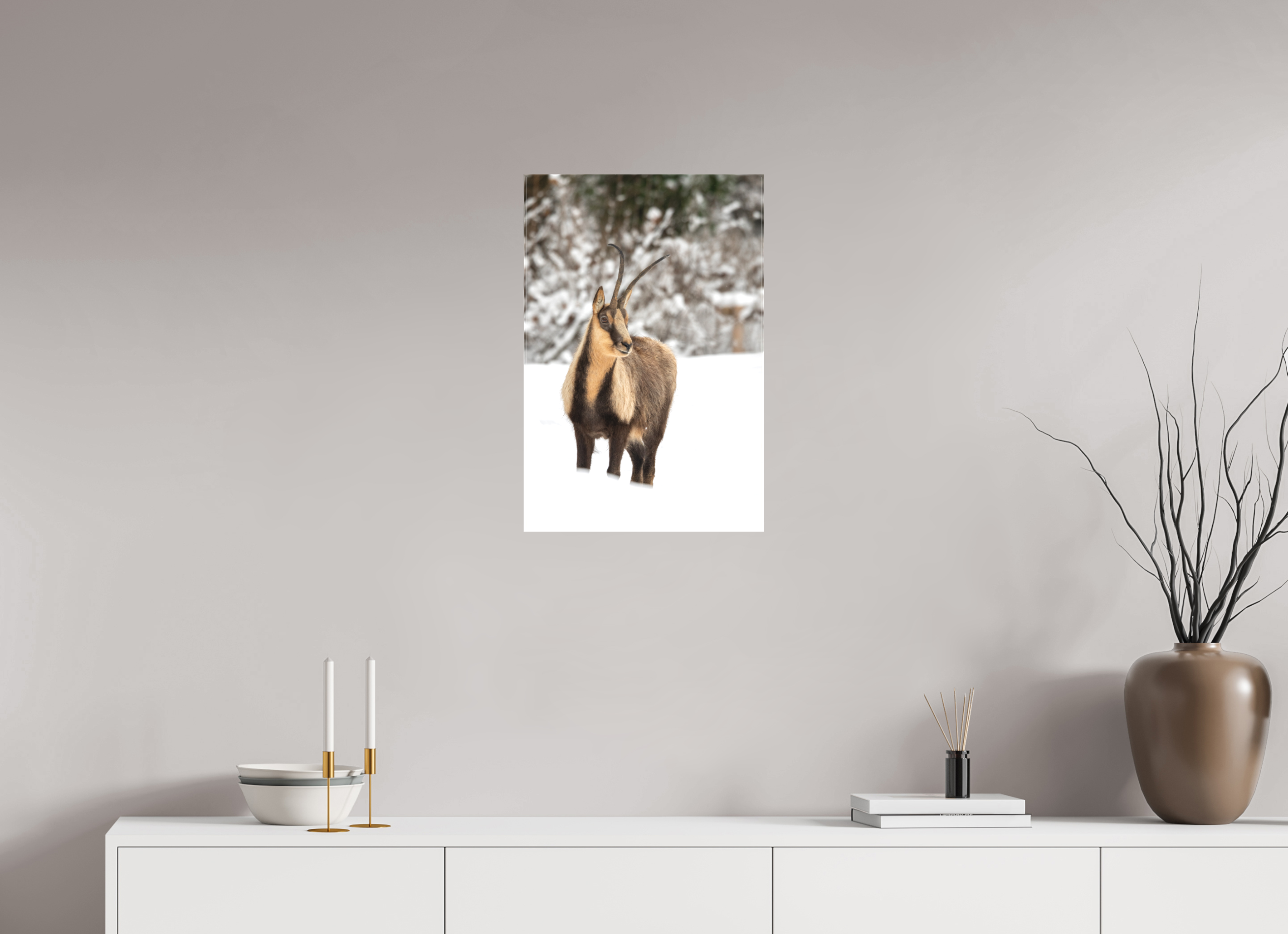 40 x 60 cm, Leinwand Alpine Grace