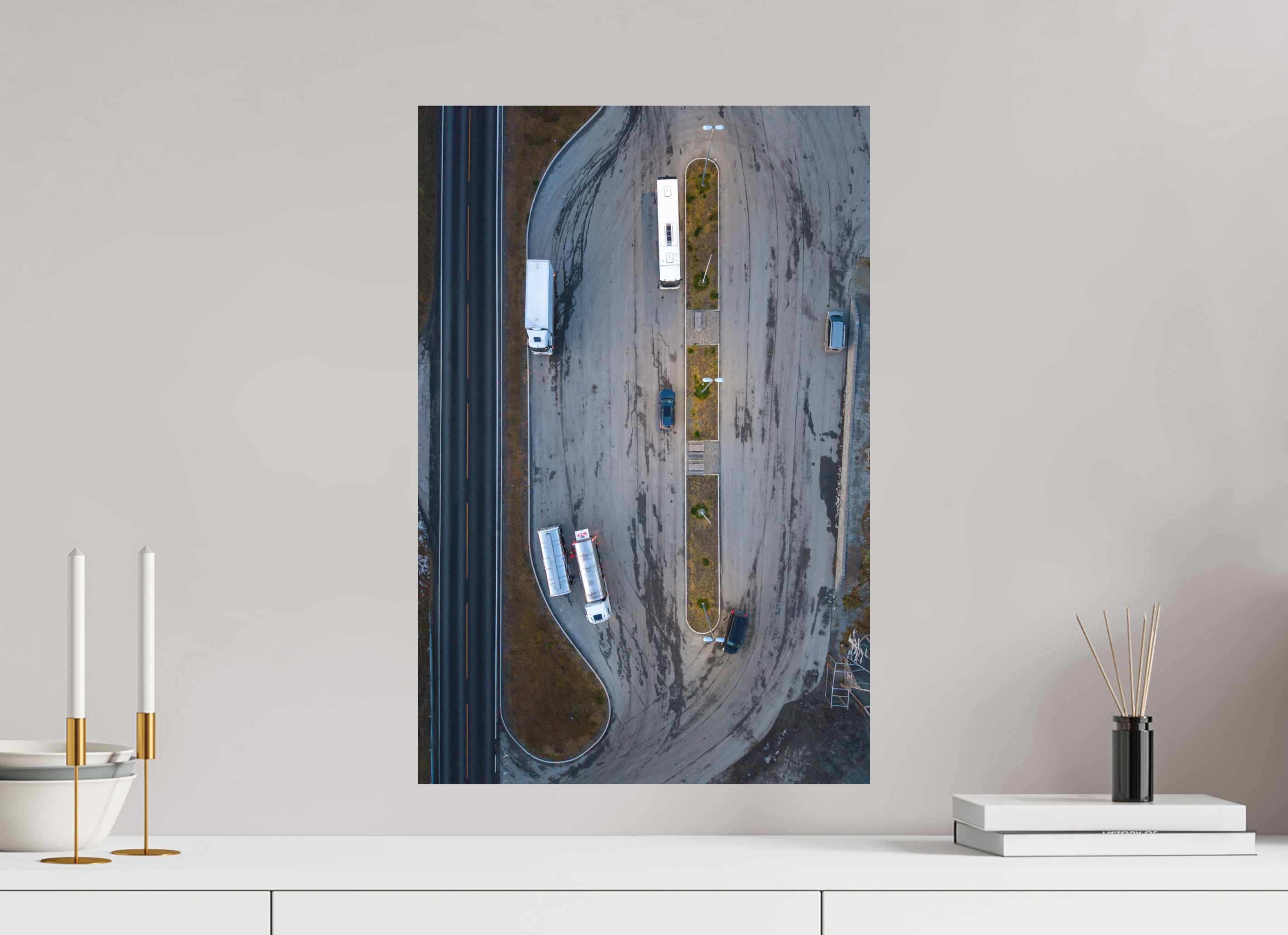 40 x 60 cm, Fine-Art Matt Pause from Above