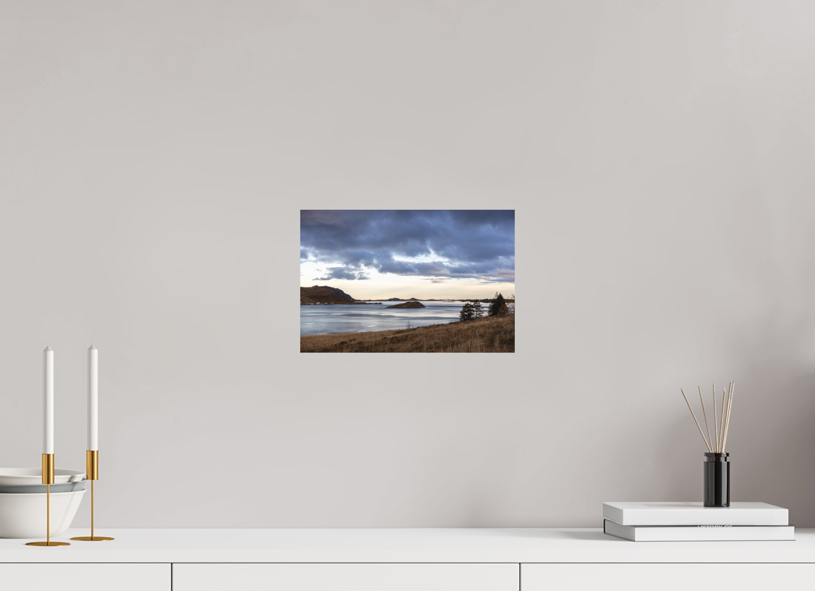 30 x 20 cm, Fine-Art Matt Evening Shore