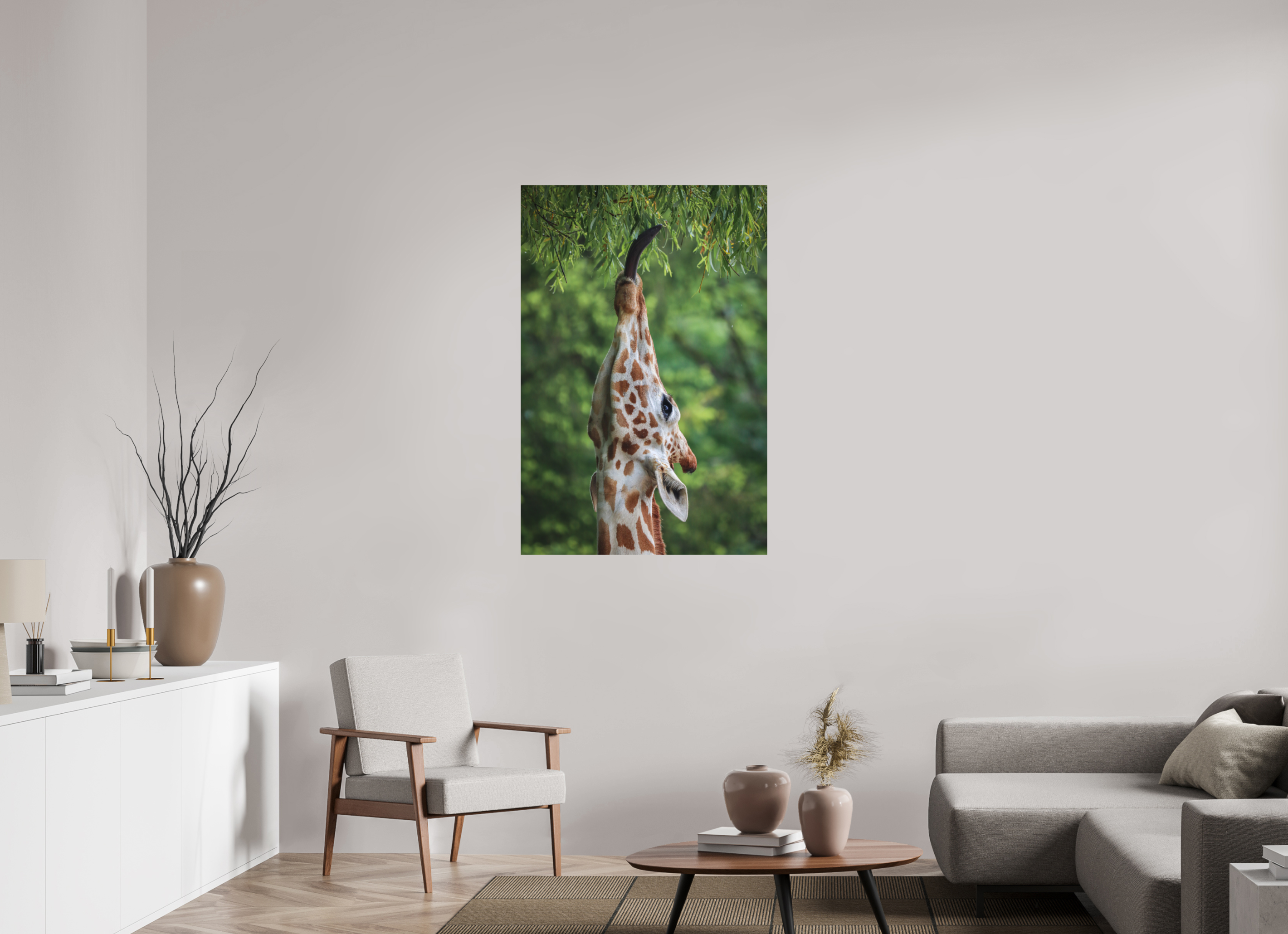80 x 120 cm, Fine-Art Print Matt Tree Top Snack