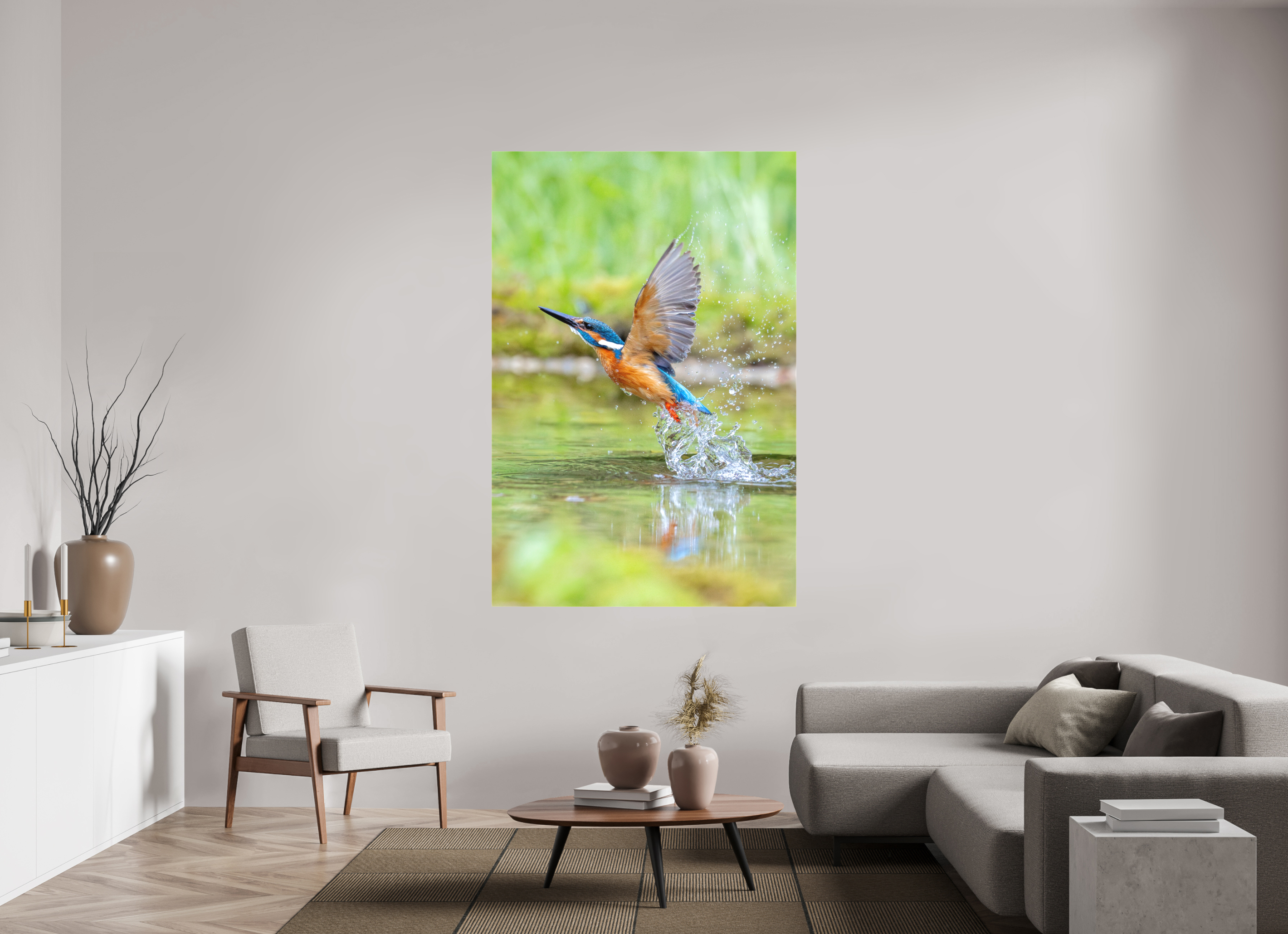 120 x 180 cm, Leinwand Splash of Freedom