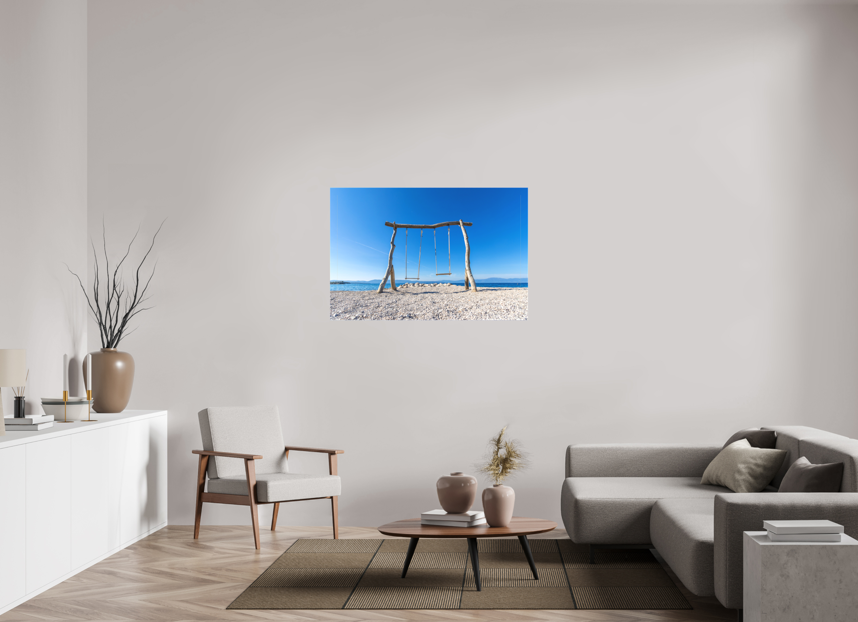 120 x 80 cm, Leinwand Between Sky and Sea
