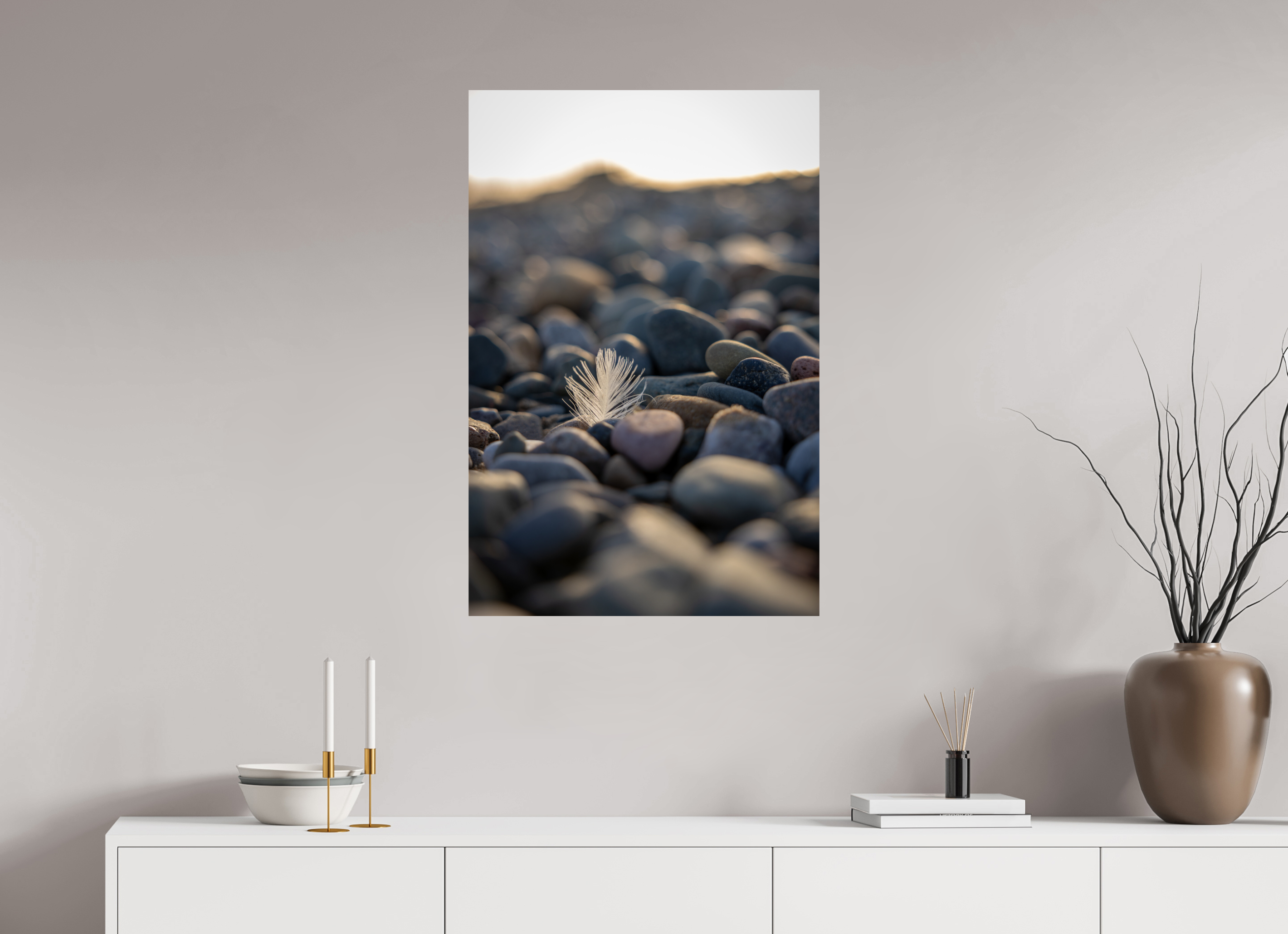 60 x 90 cm, Fine Art Print auf Alu-Dibond Soft Contrast
