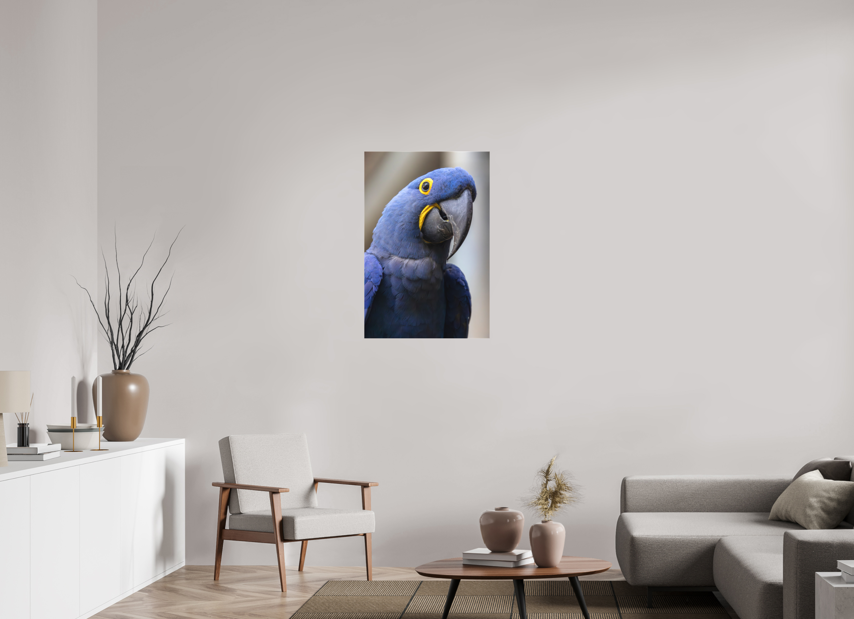 60 x 90 cm, Leinwand Blue Glory