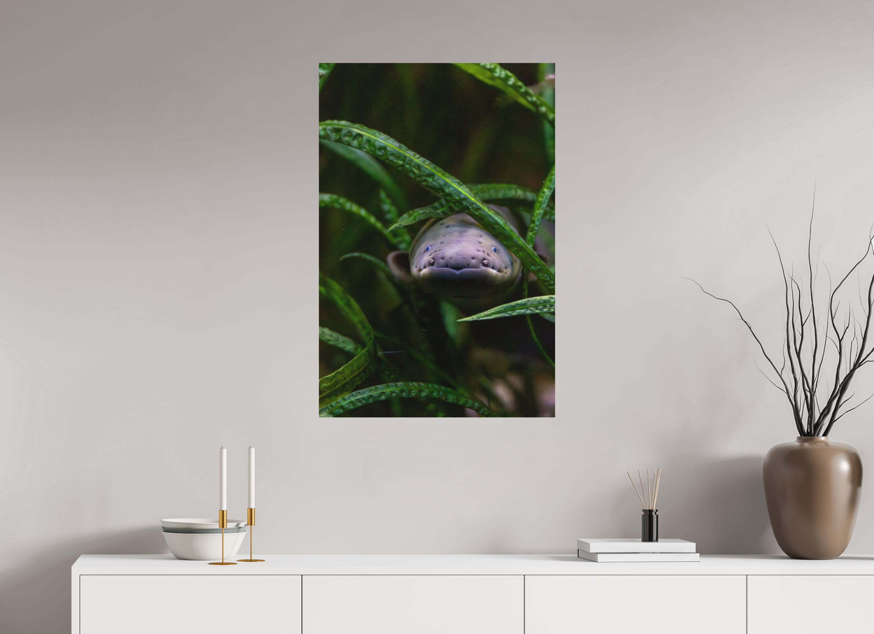 60 x 90 cm, Fine-Art Print Matt Electric Peek