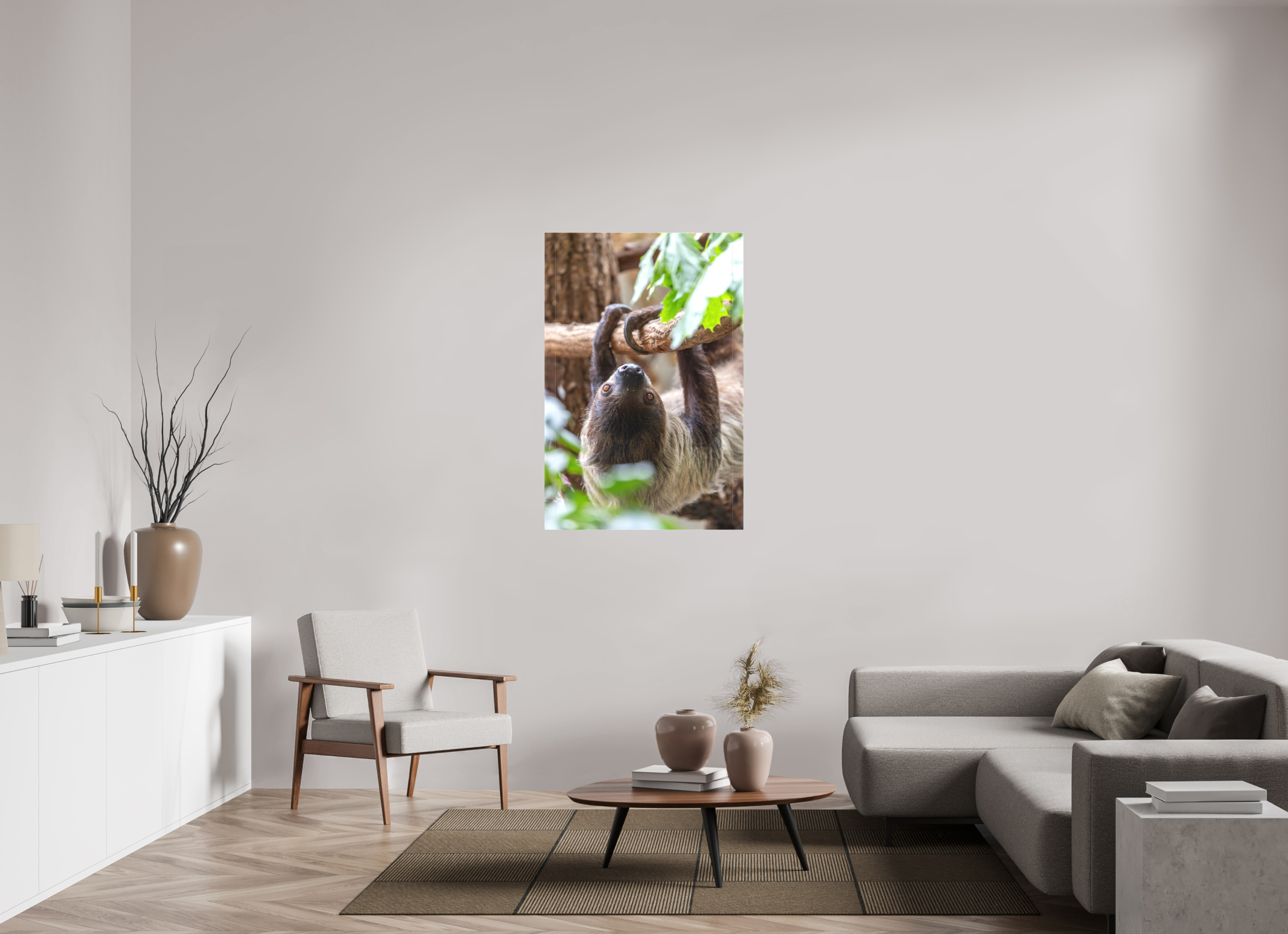 80 x 120 cm, Leinwand Hanging Around