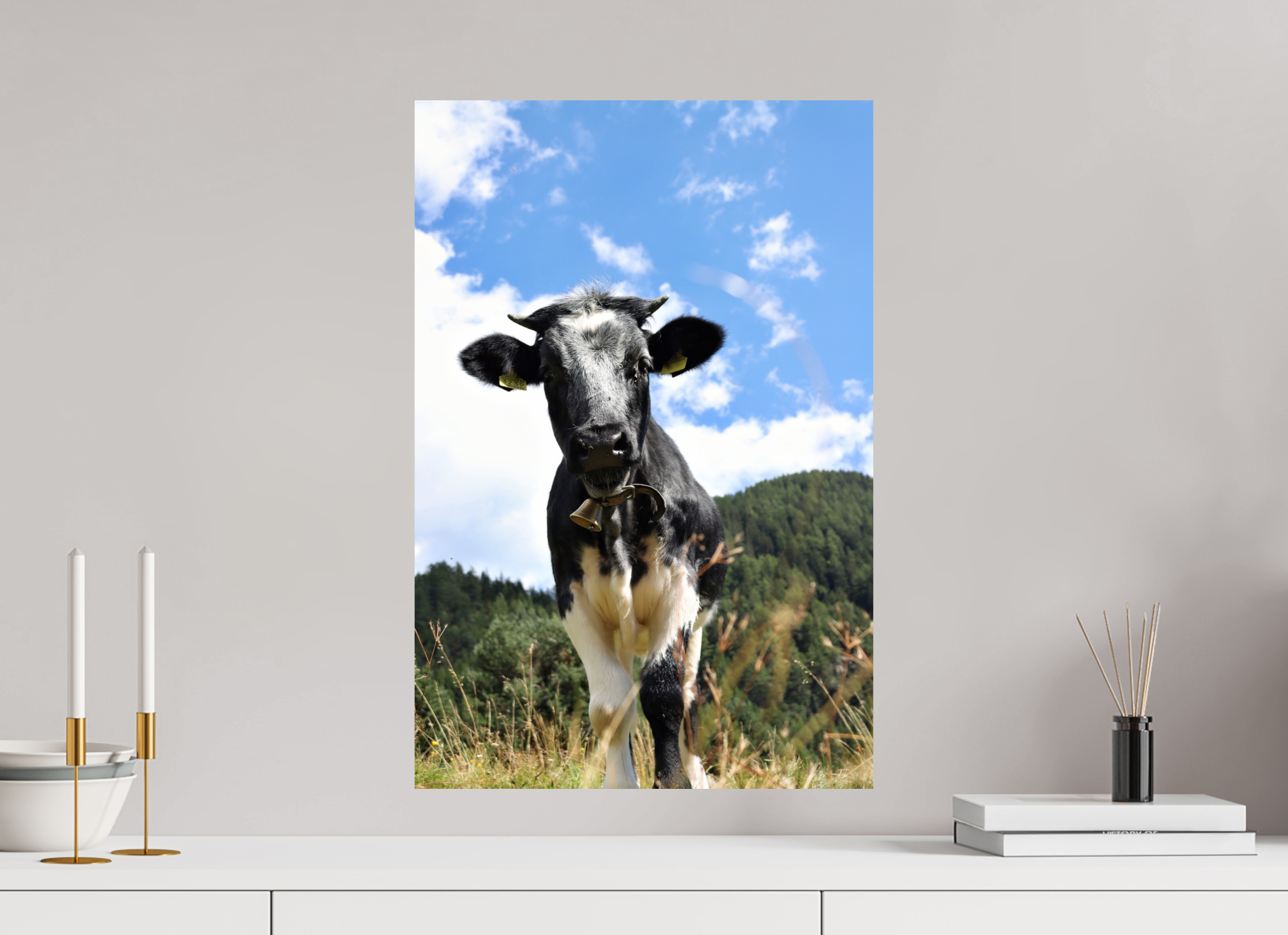 40 x 60 cm, Fine Art Print auf Alu-Dibond Field Perspective