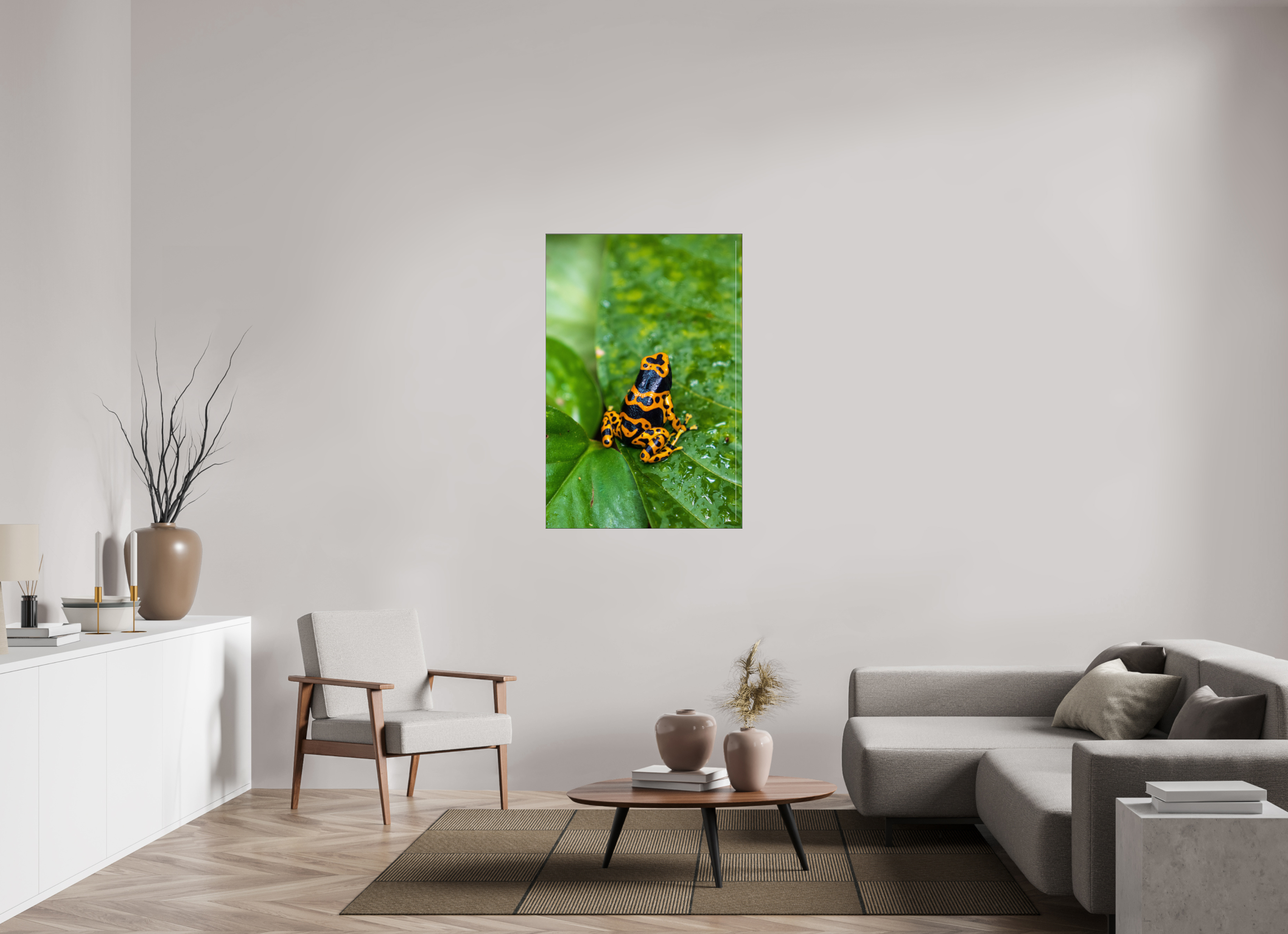 80 x 120 cm, Foto-Abzug hinter Acrylglas glänzend Tropical Contrast