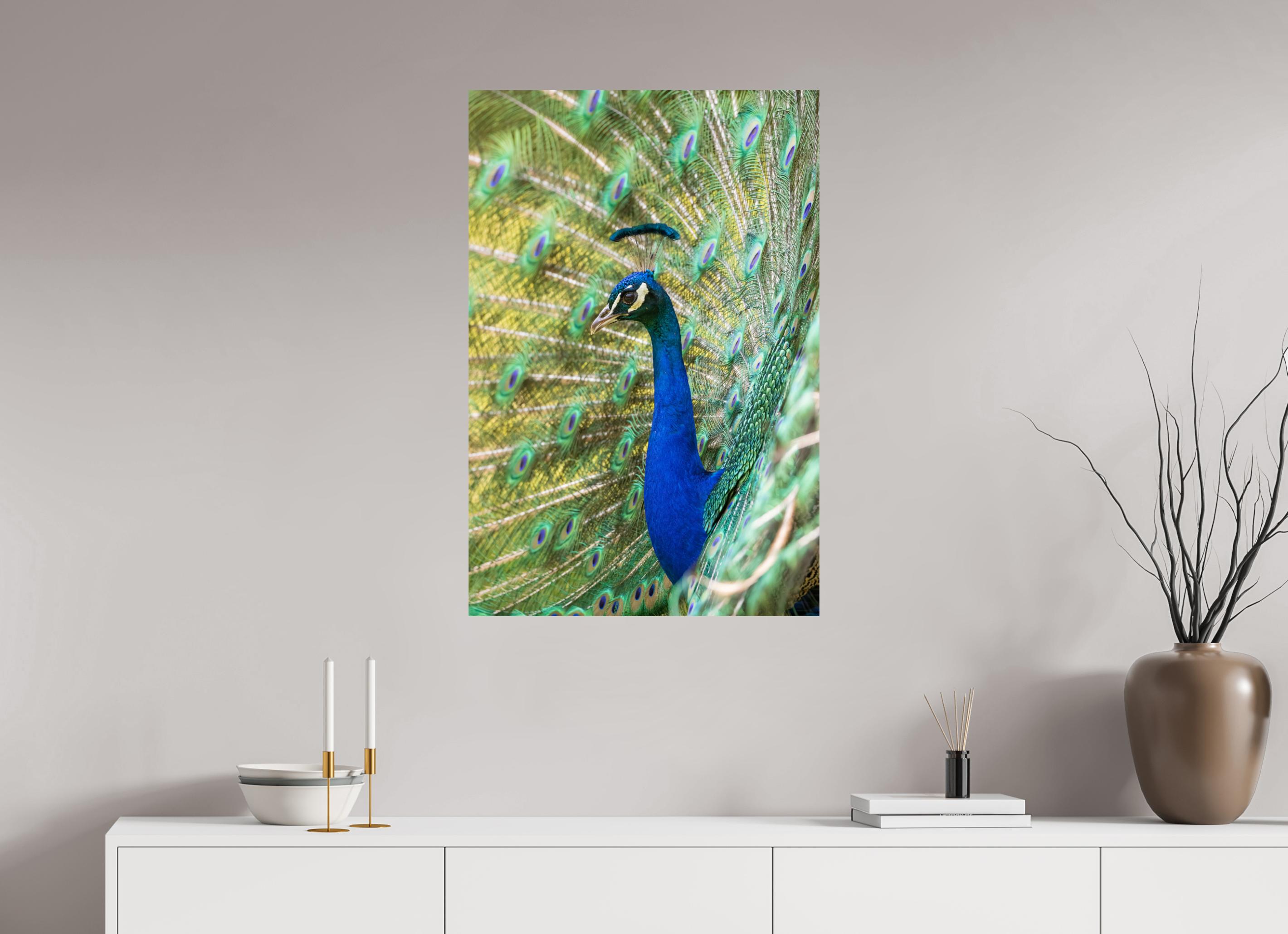 60 x 90 cm, Fine Art Print auf Alu-Dibond Majestic Profile