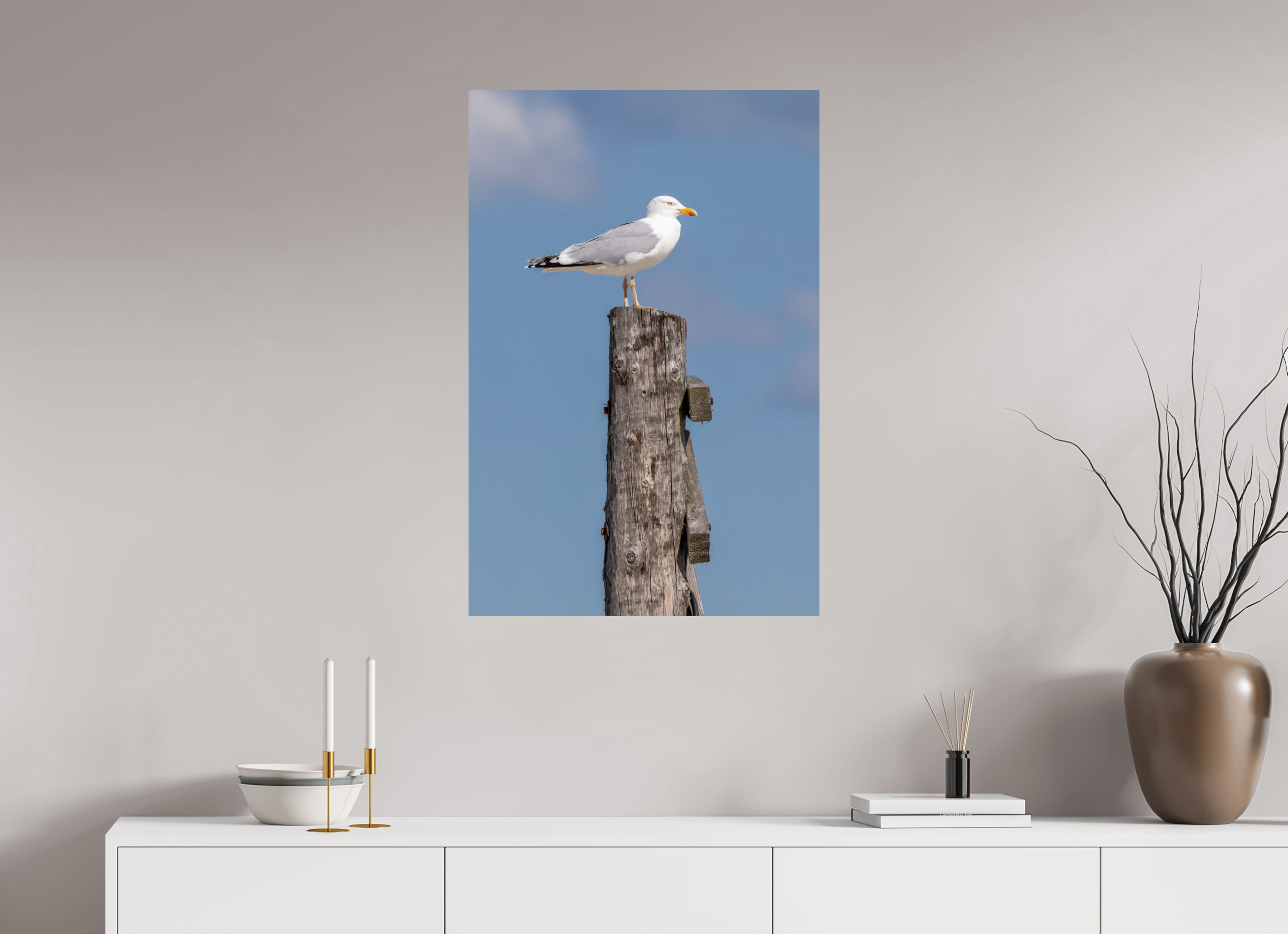 60 x 90 cm, Fine Art Print auf Alu-Dibond Ocean Guardian