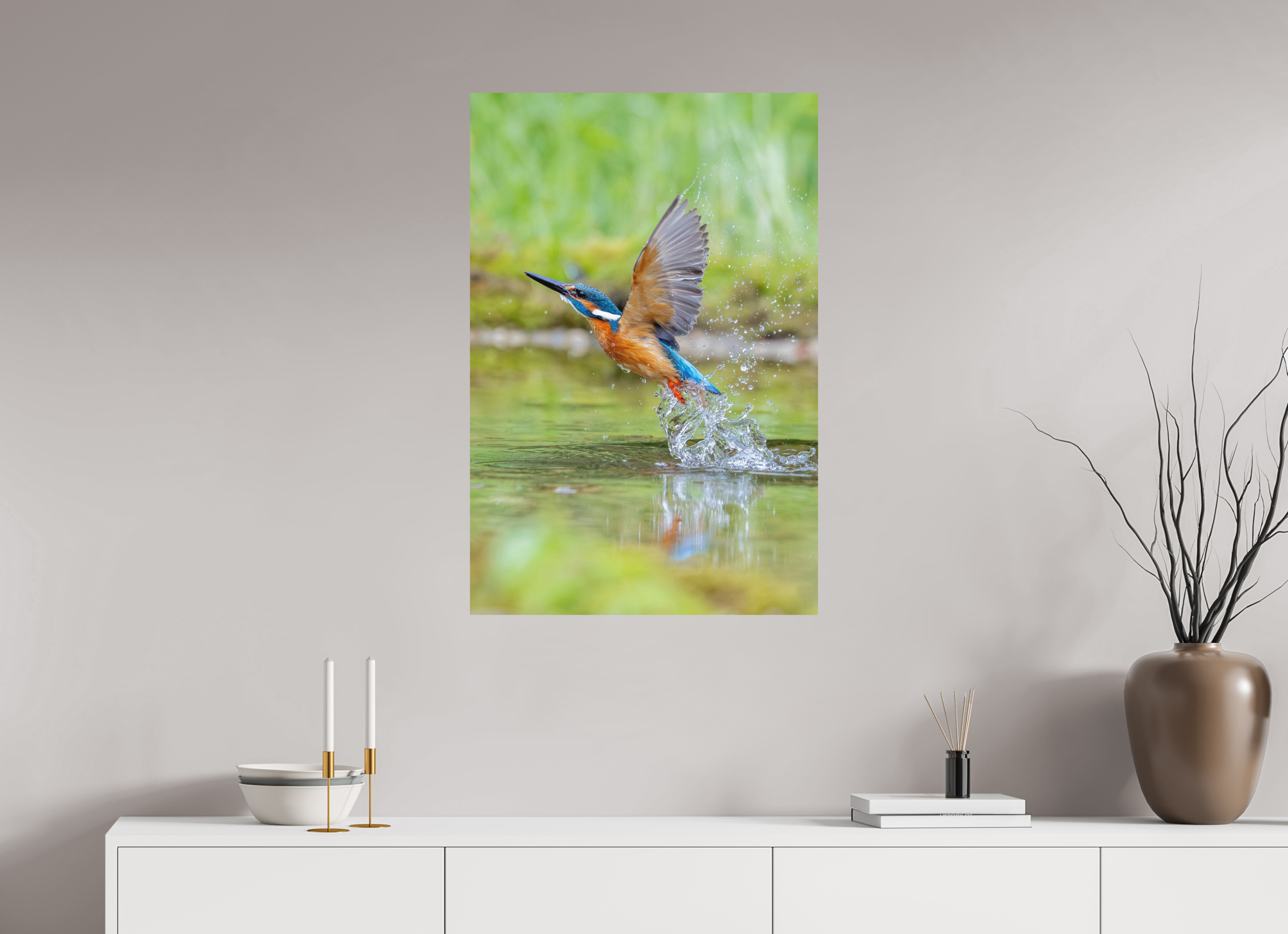 60 x 90 cm, Fine-Art Matt Splash of Freedom