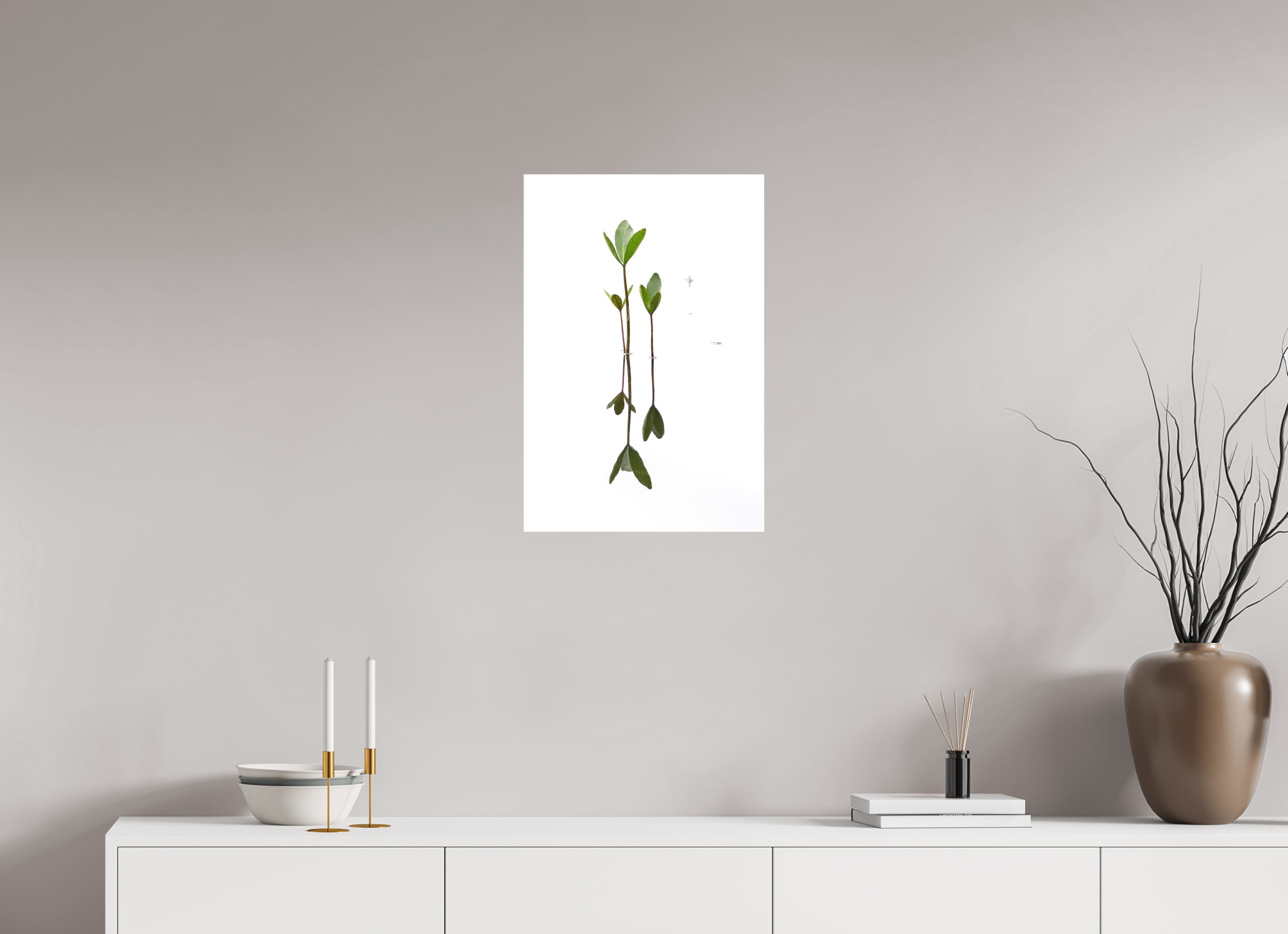 40 x 60 cm, Leinwand Silent Trio