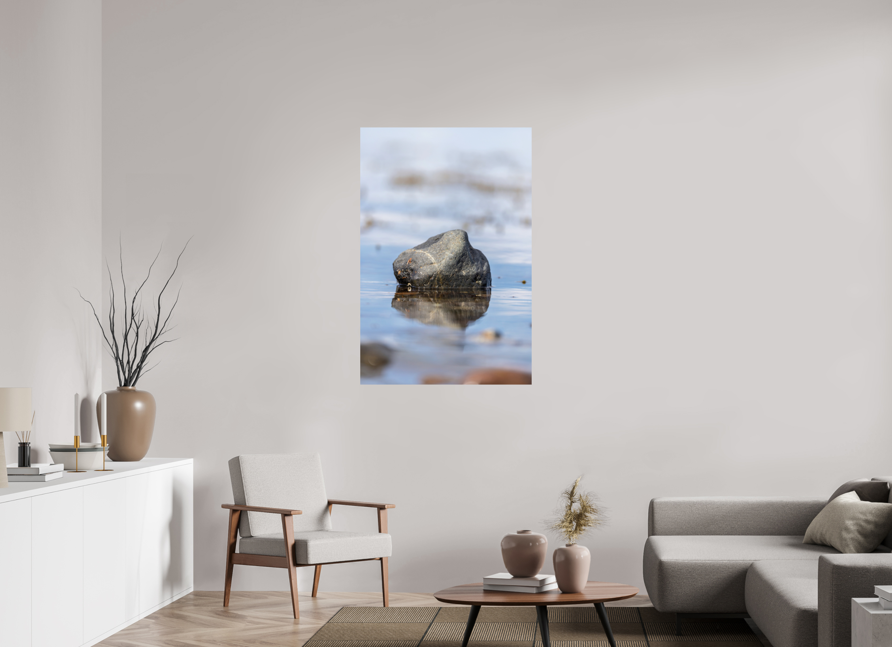 80 x 120 cm, Fine Art Print auf Alu-Dibond Balance