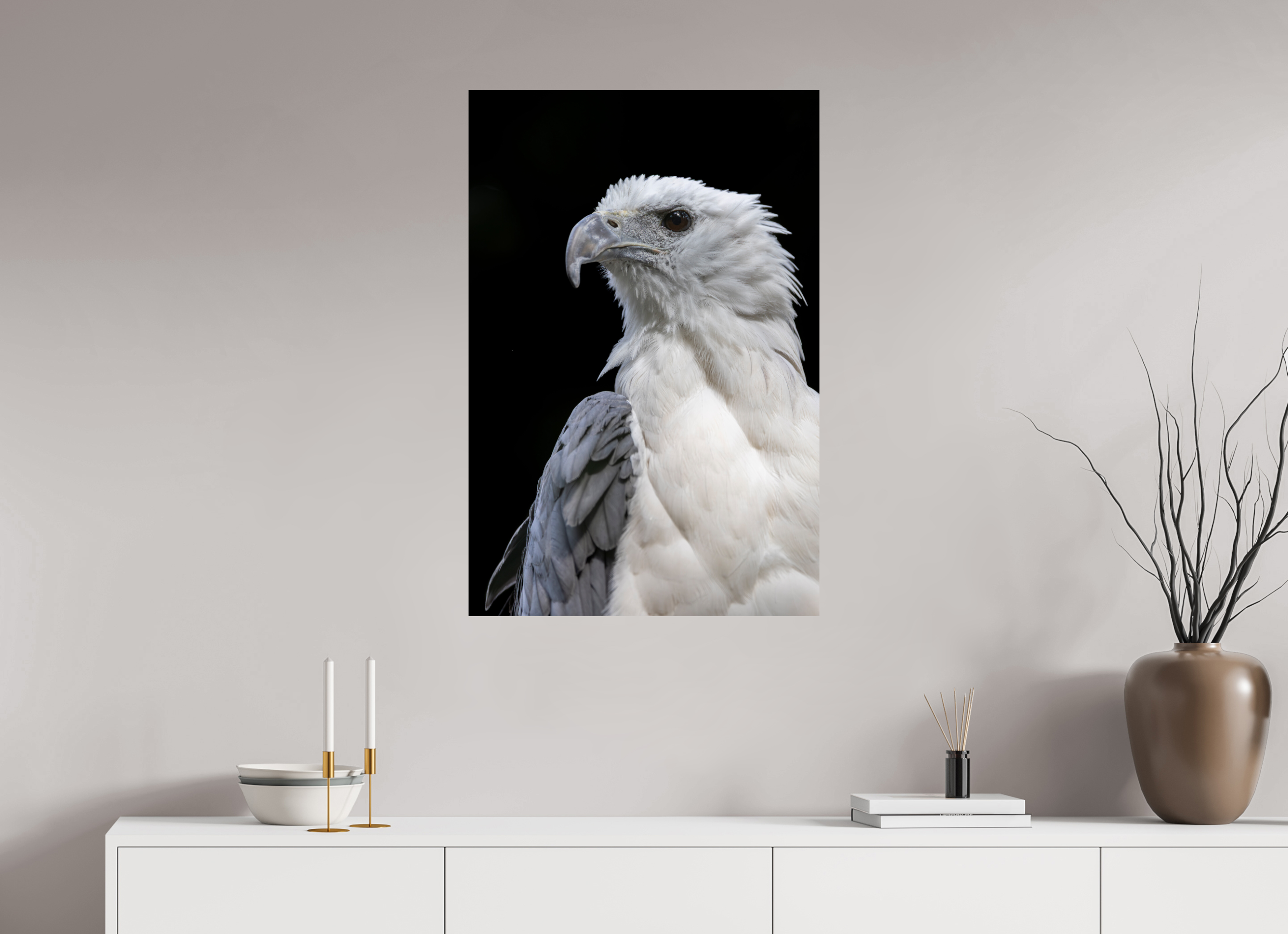 60 x 90 cm, Fine Art Print auf Alu-Dibond Sovereign Silence