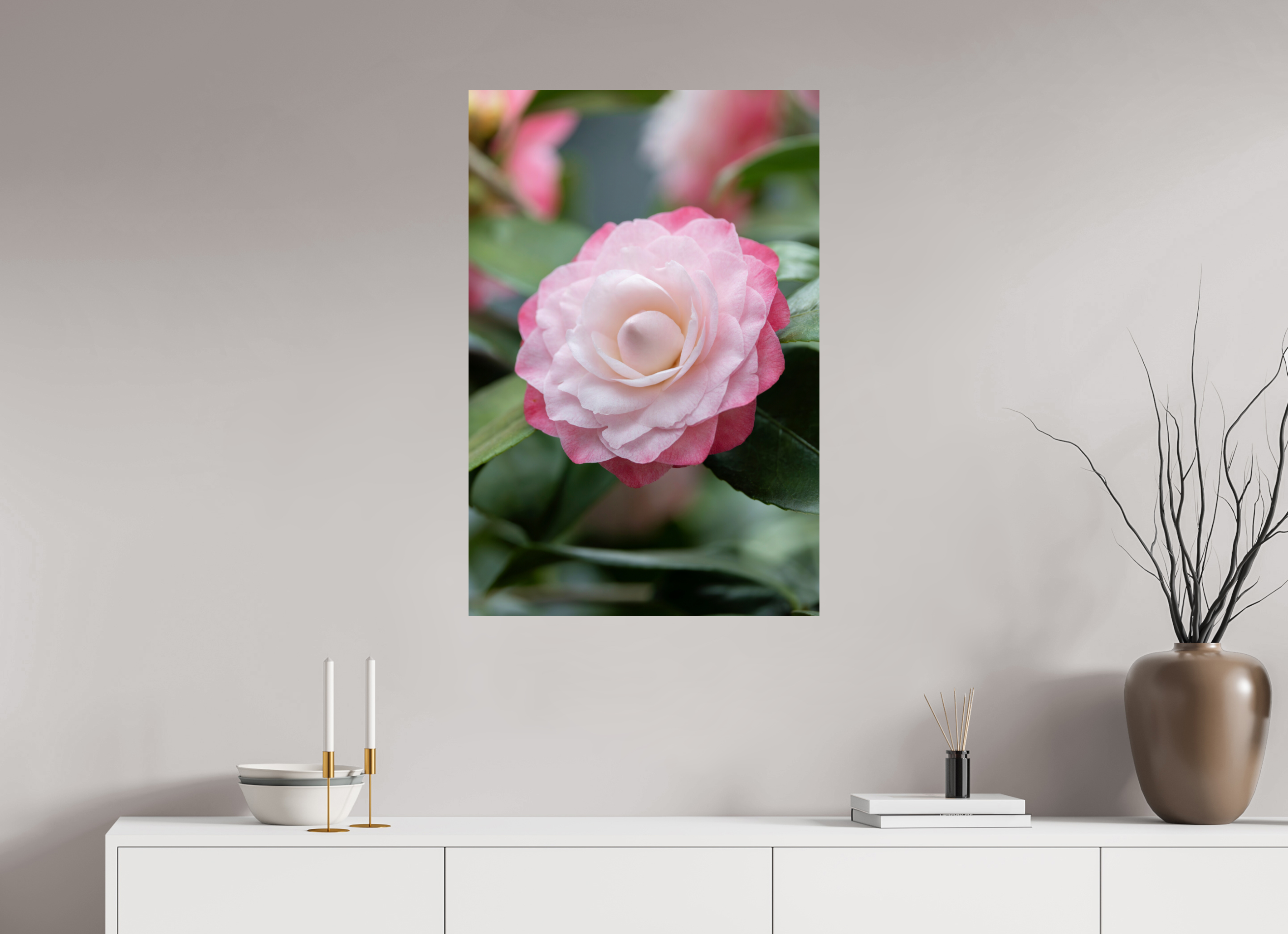 60 x 90 cm, Fine Art Print auf Alu-Dibond Timeless Bloom