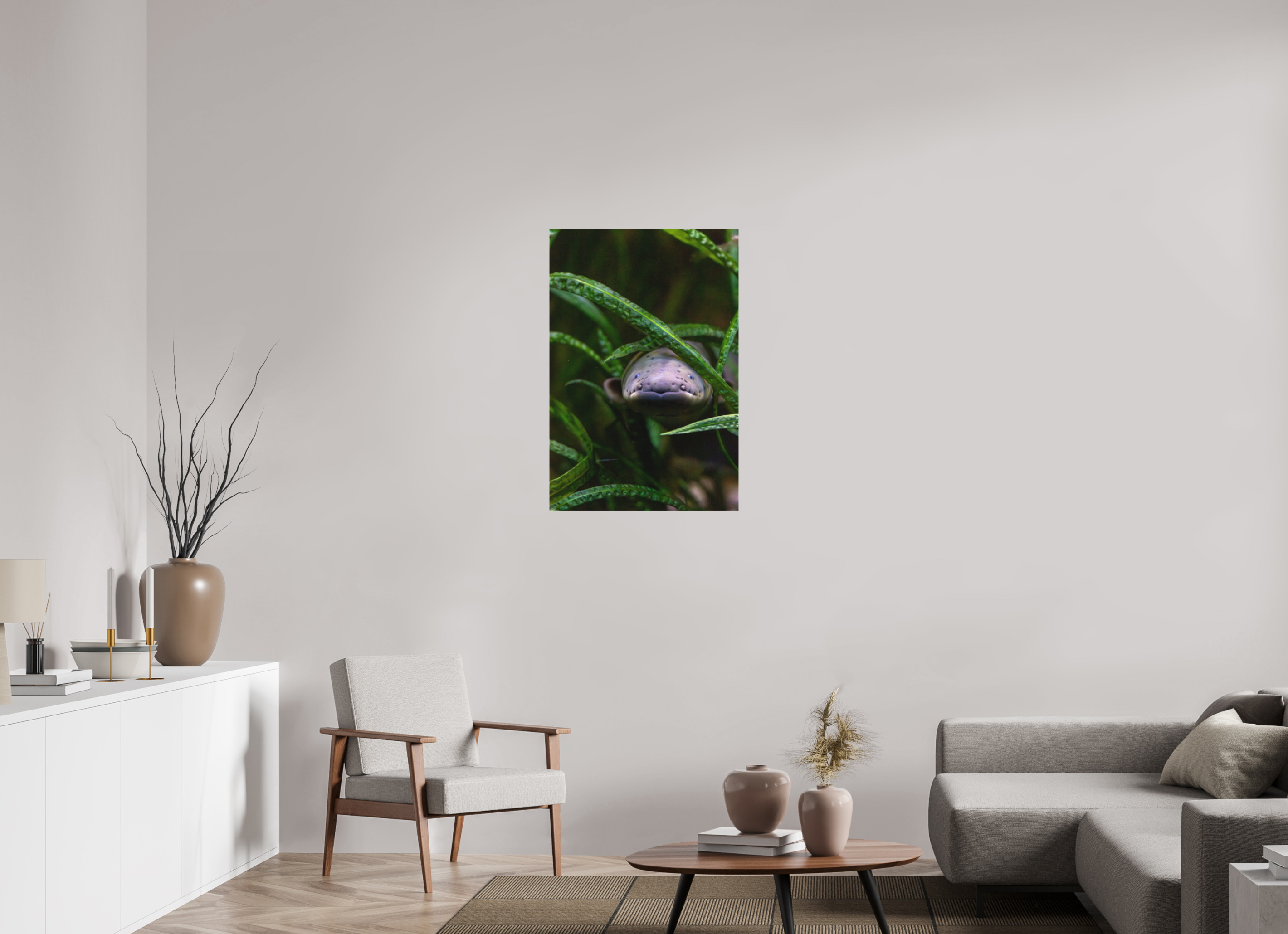 60 x 90 cm, Leinwand Electric Peek