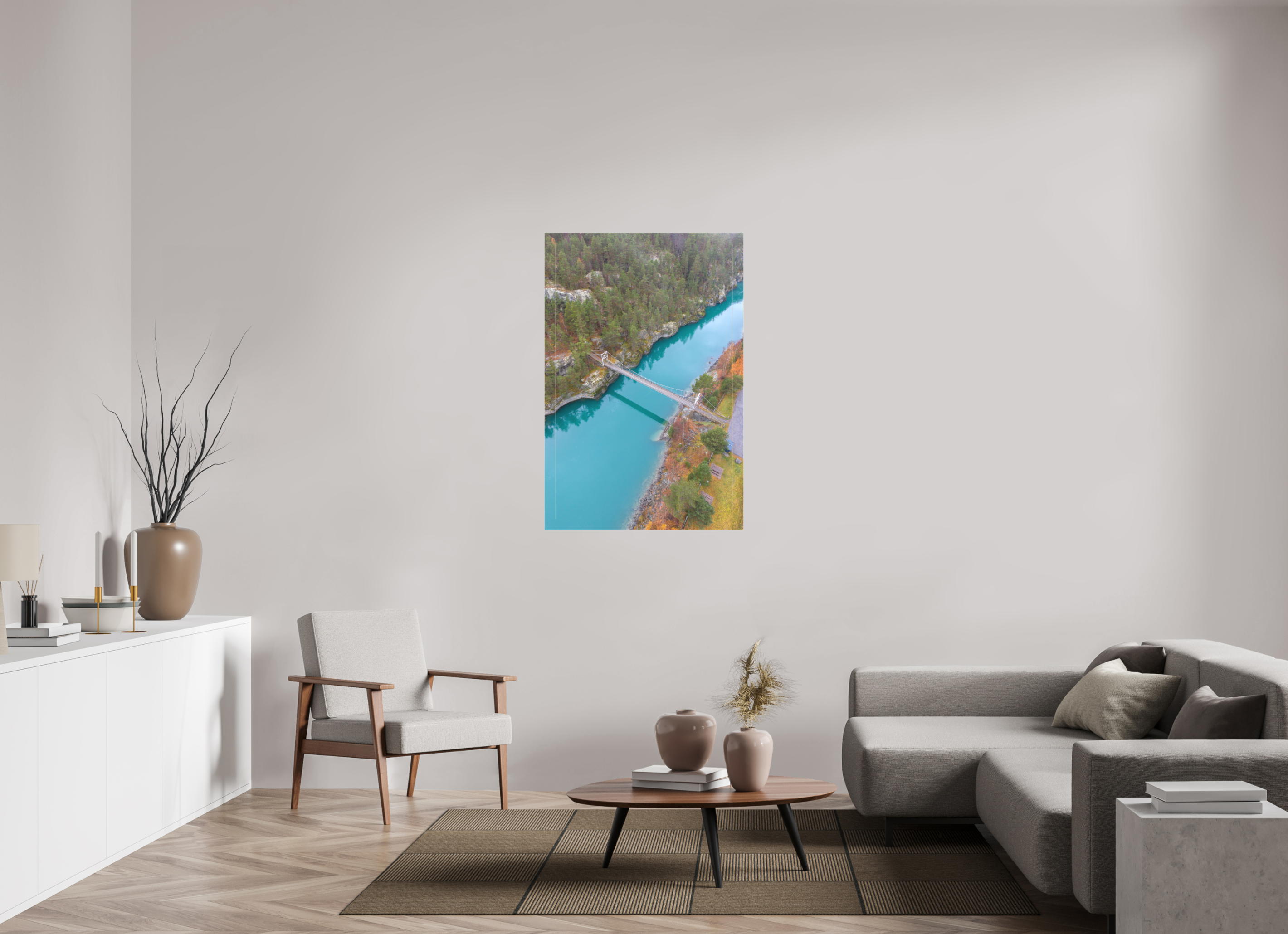 80 x 120 cm, Leinwand Suspended Harmony