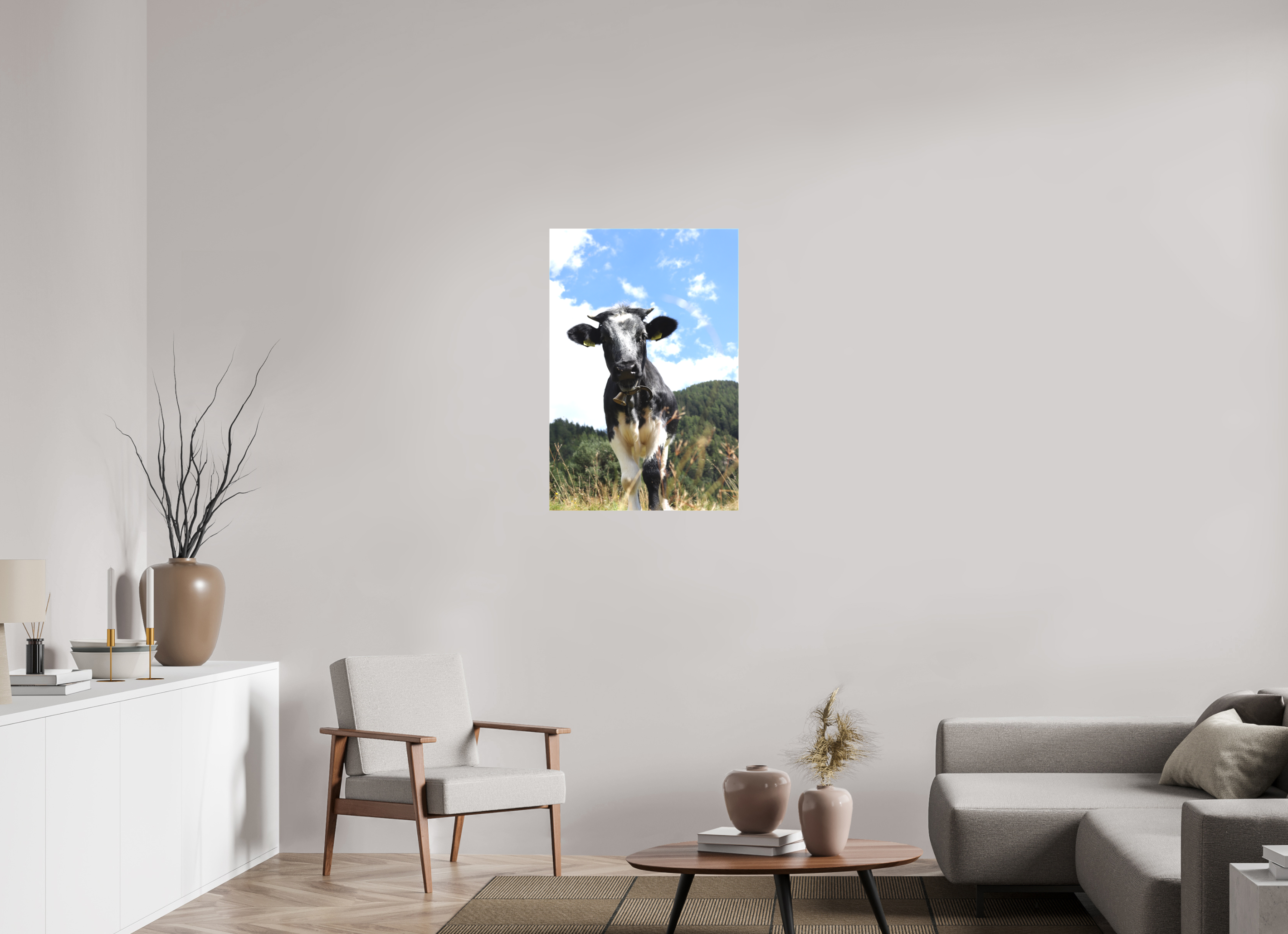 60 x 90 cm, Leinwand Field Perspective