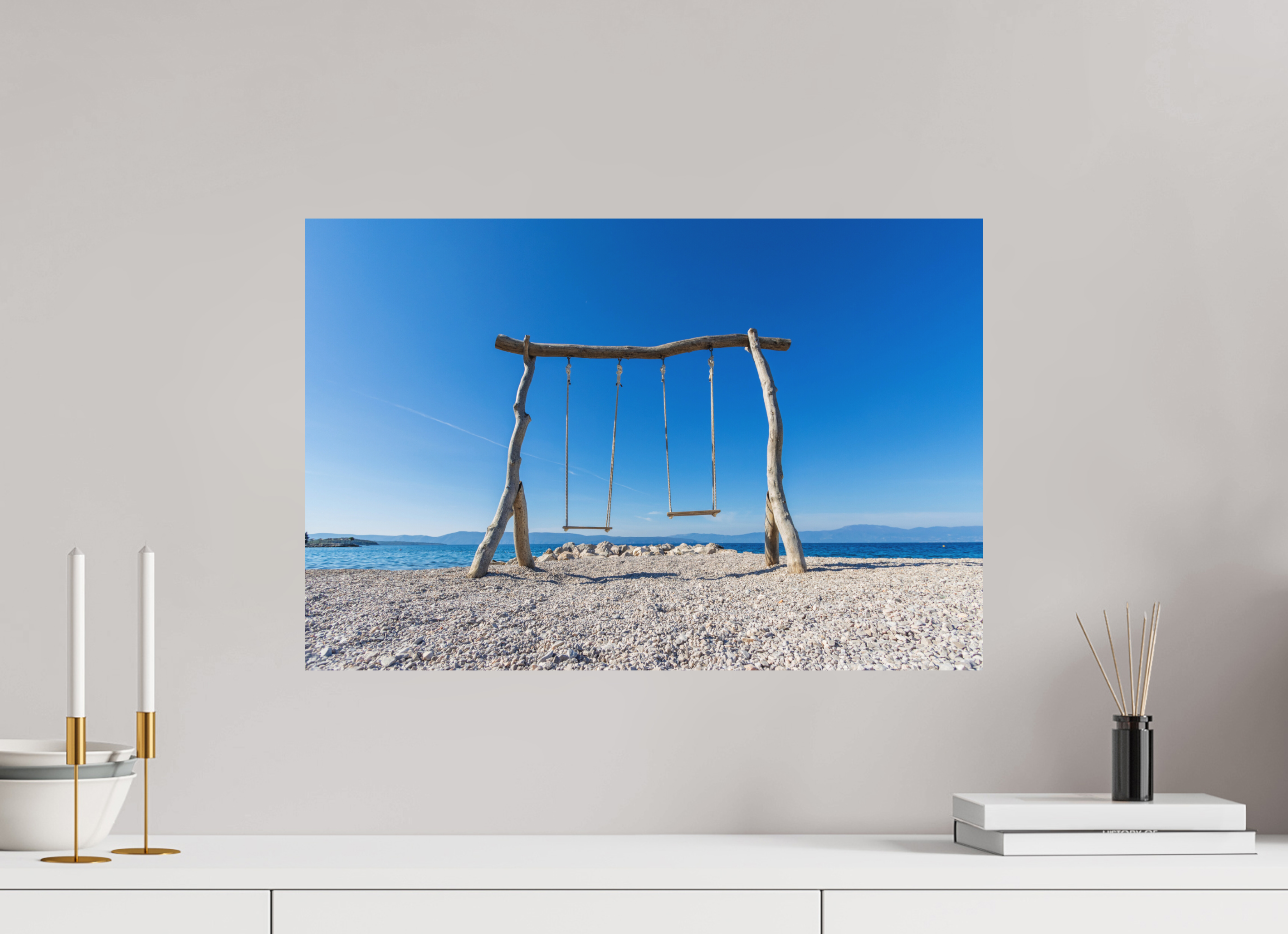 60 x 40 cm, Fine-Art Print Matt Between Sky and Sea