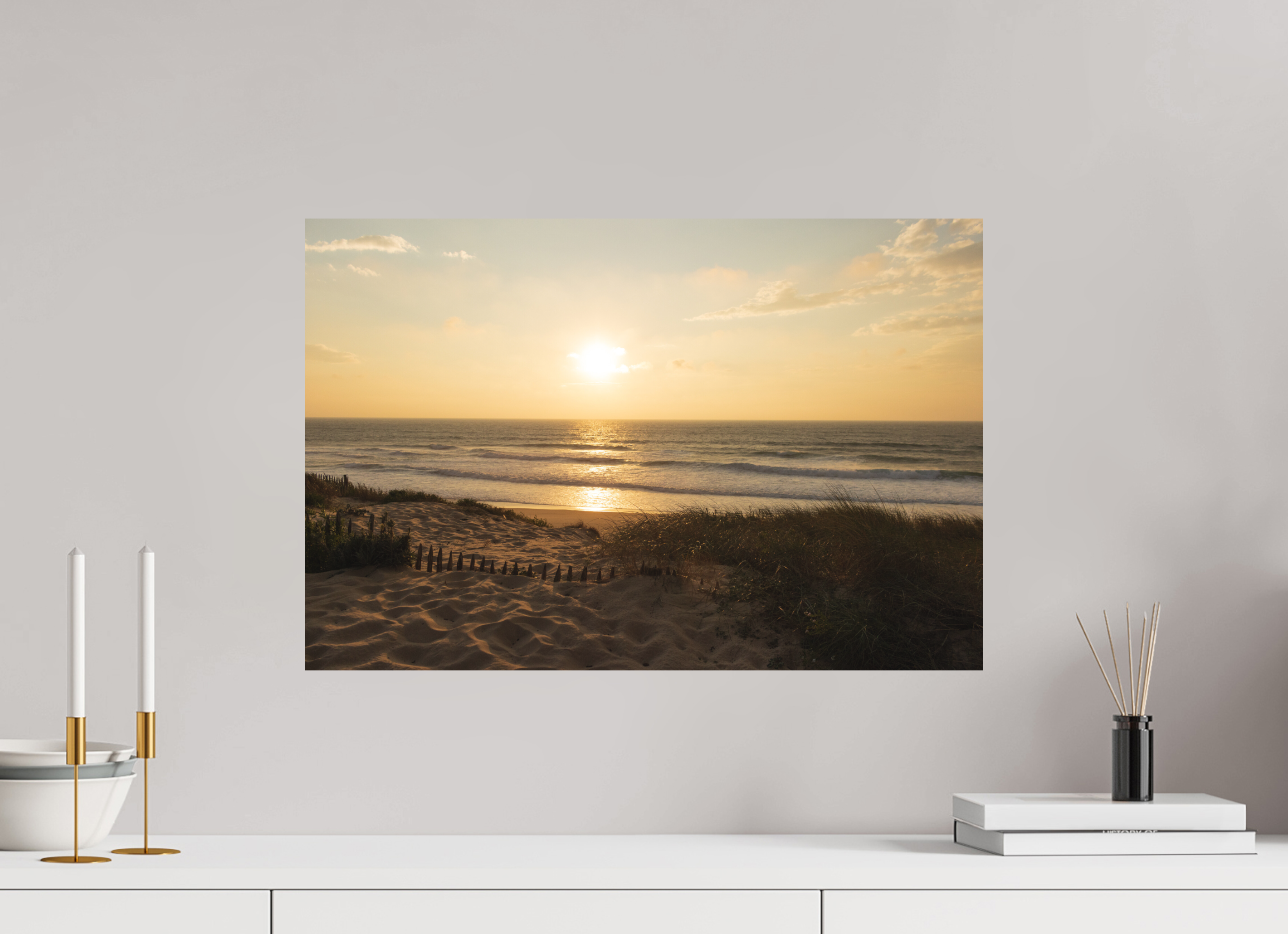 60 x 40 cm, Fine-Art Matt Atlantic Glow