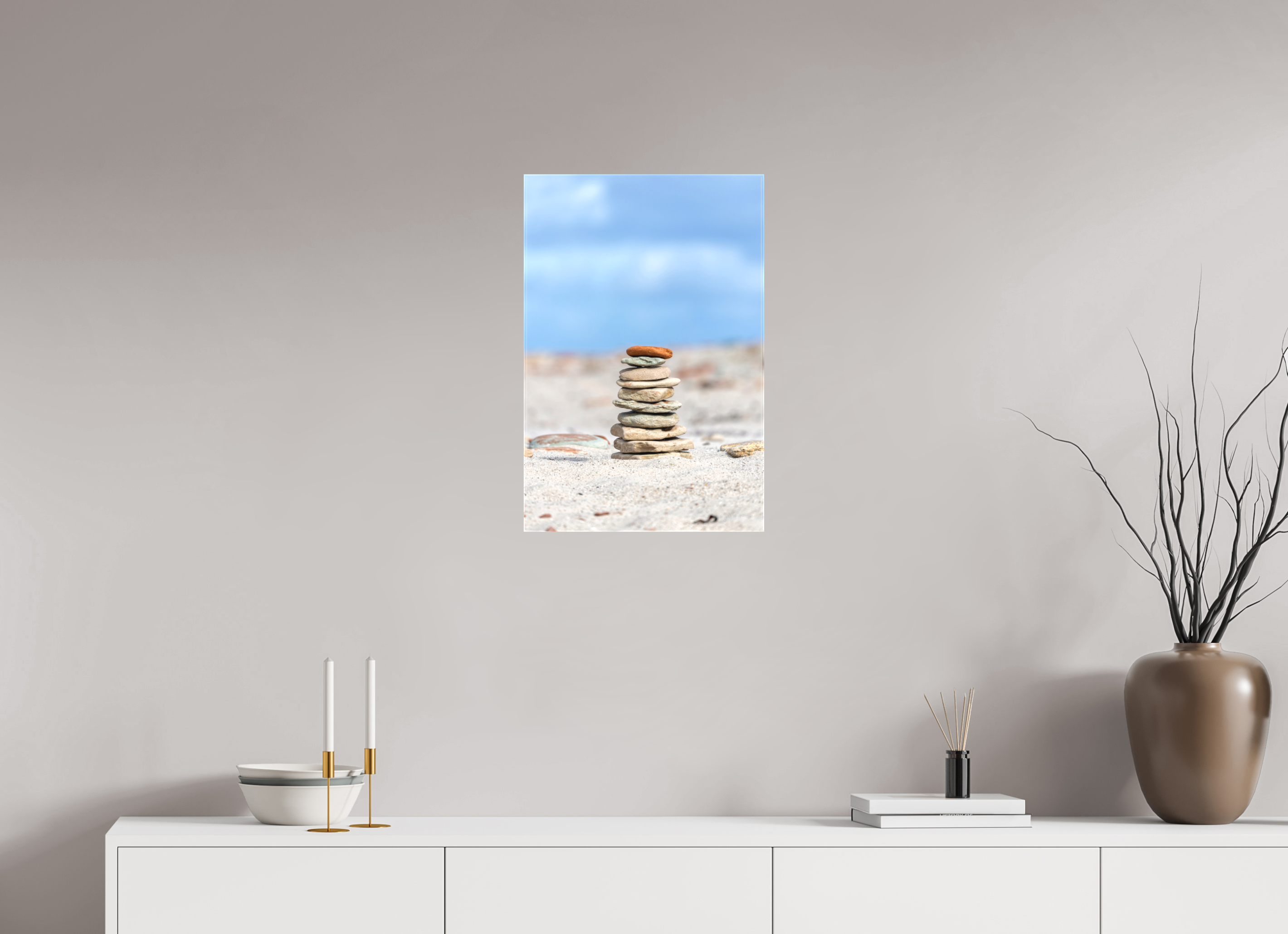 40 x 60 cm, Leinwand Stones of Serenity