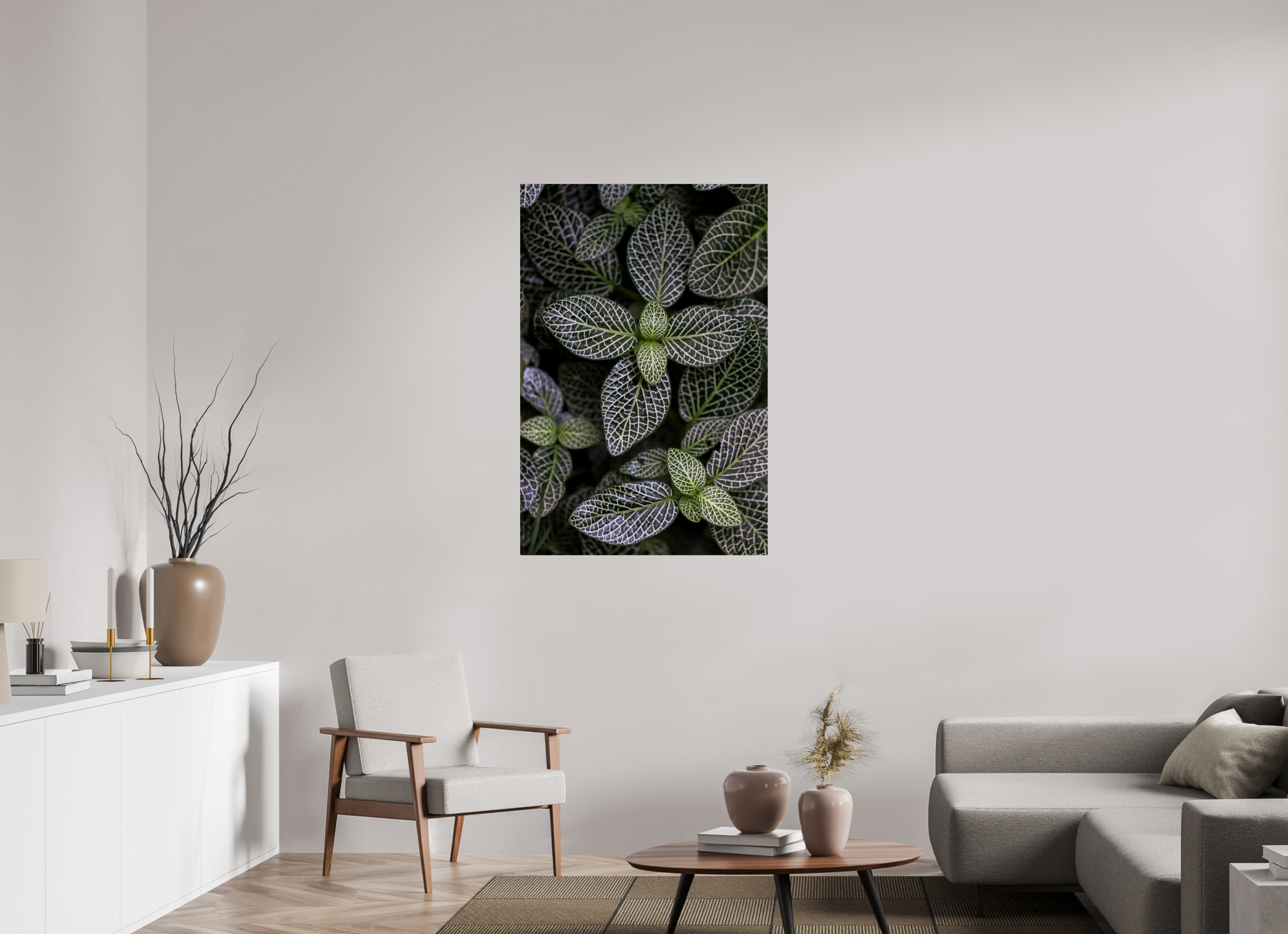 80 x 120 cm, Fine Art Print auf Alu-Dibond Nature’s Design
