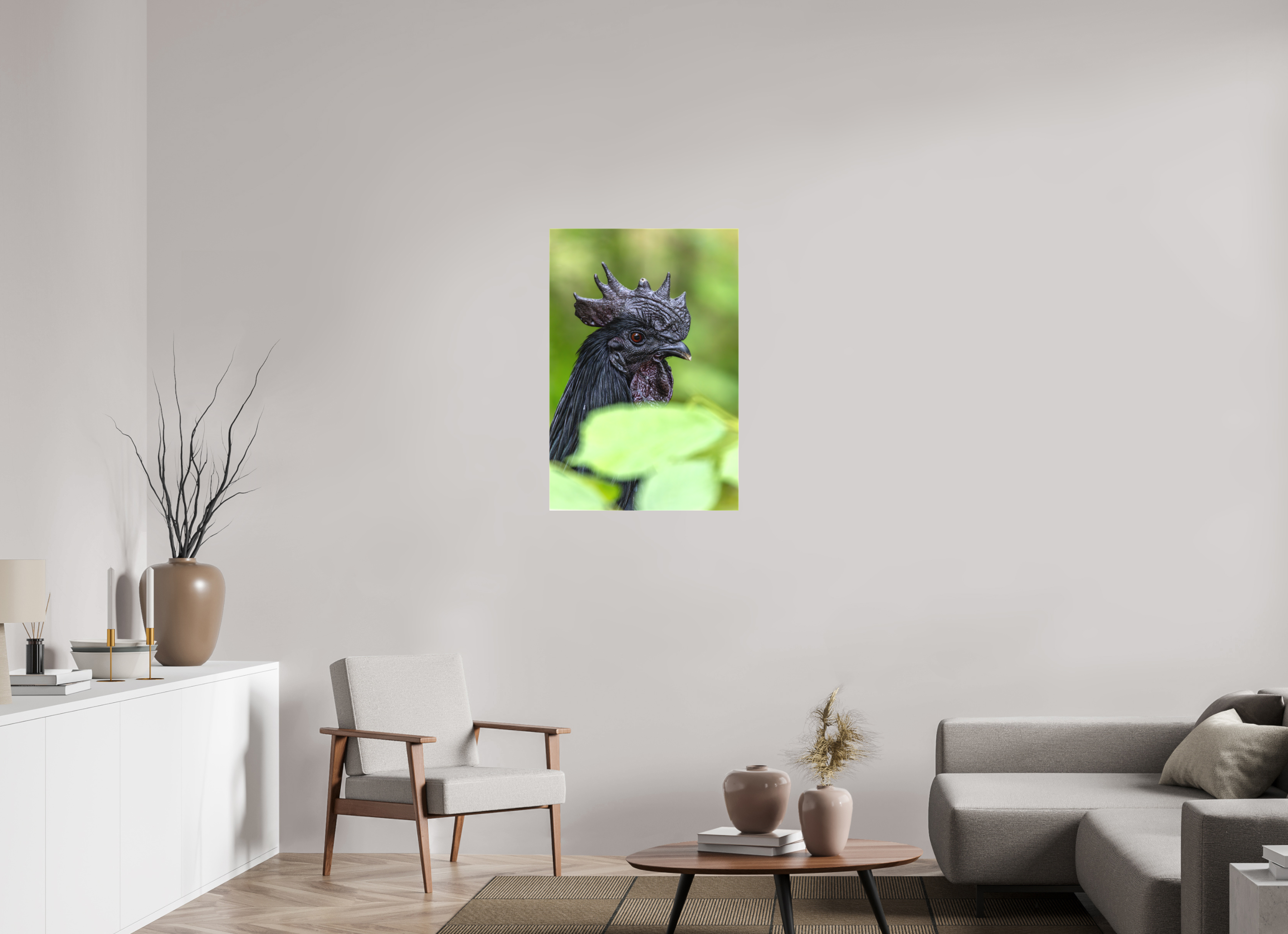 60 x 90 cm, Leinwand Black Majesty