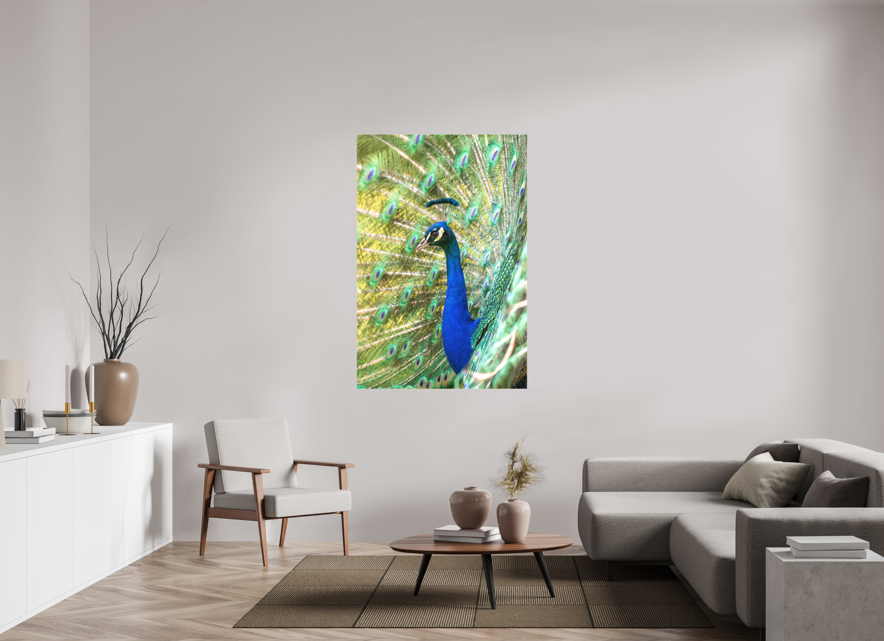 100 x 150 cm, Leinwand Majestic Profile