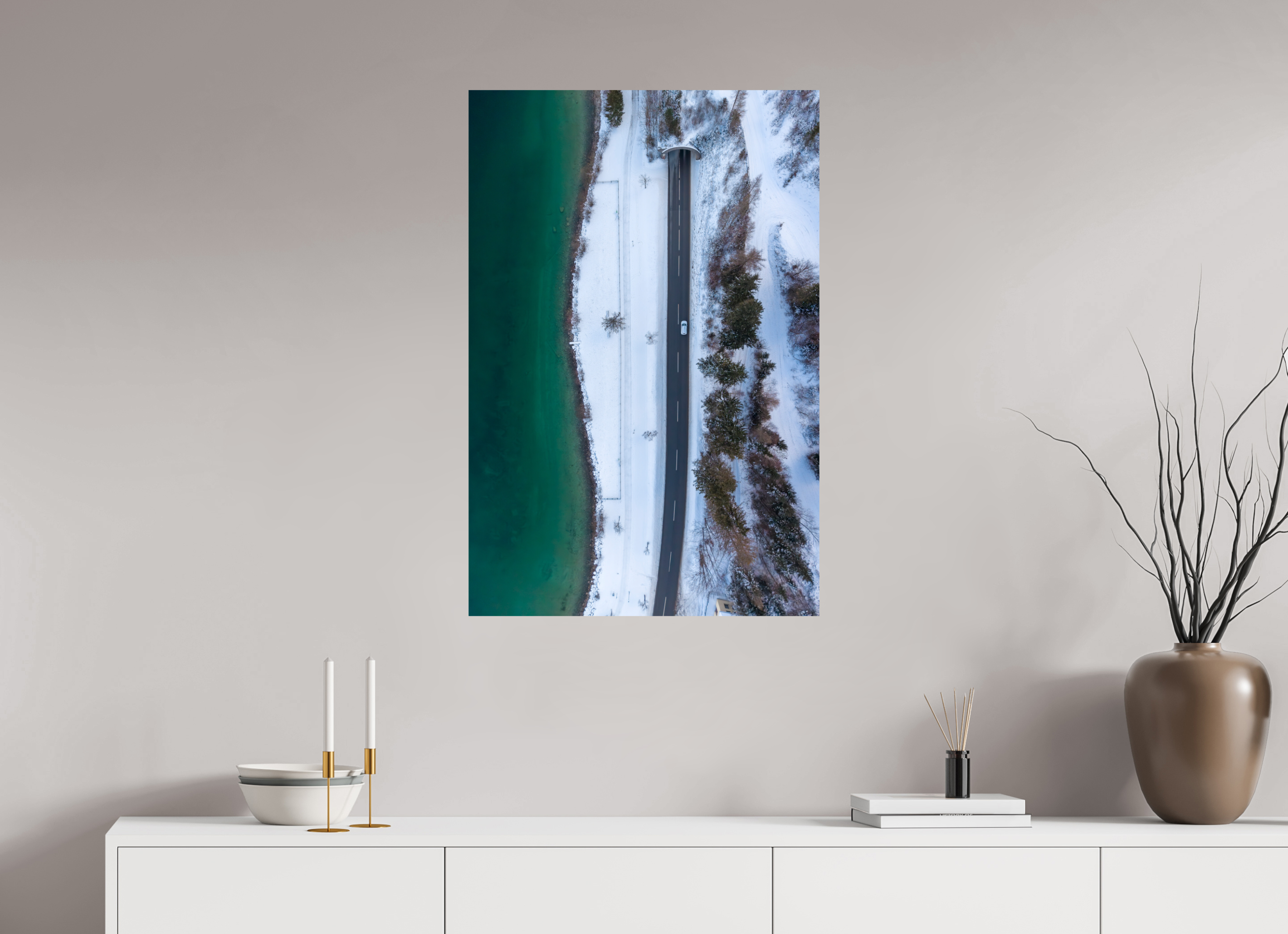 60 x 90 cm, Fine Art Print auf Alu-Dibond Into the Quiet