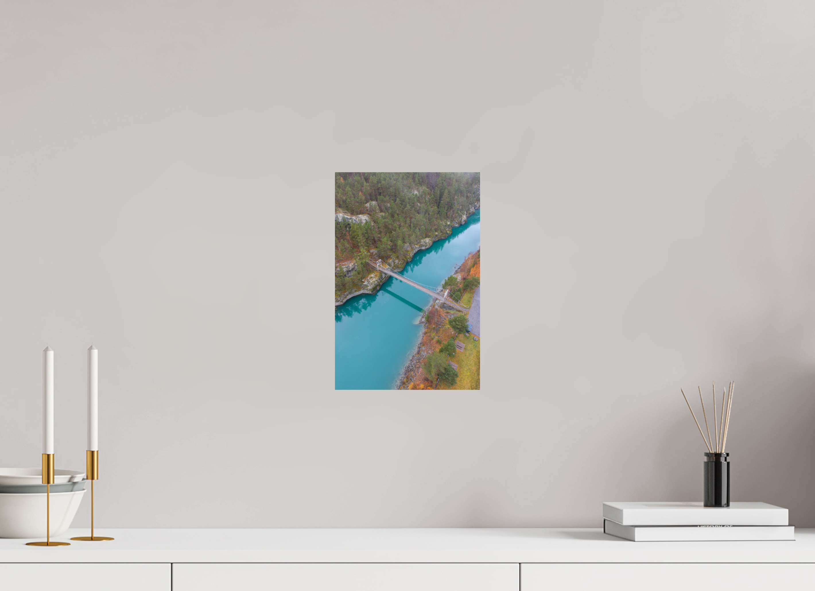 20 x 30 cm, Fine Art Print auf Alu-Dibond Suspended Harmony