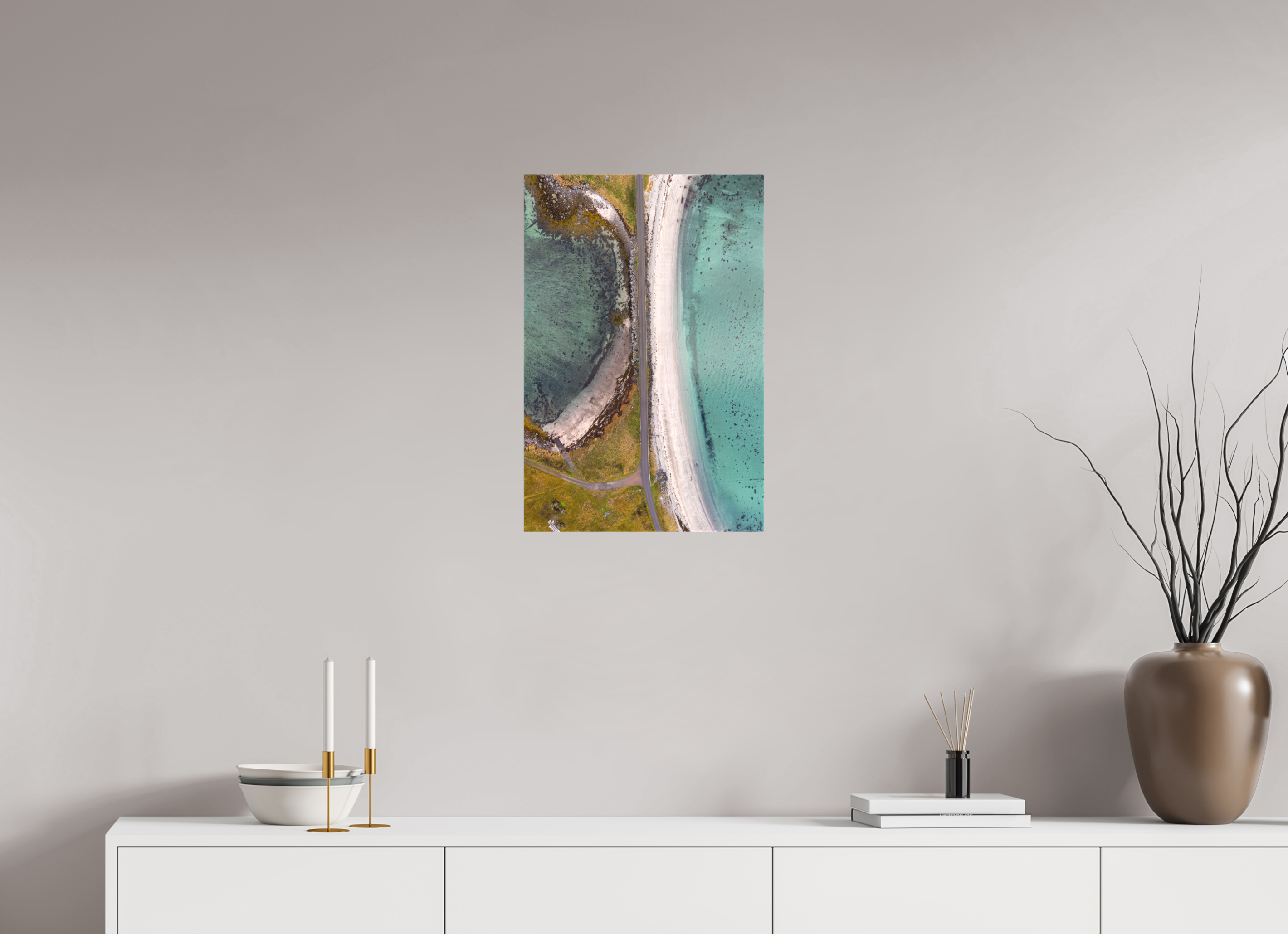 40 x 60 cm, Leinwand Between the Bays