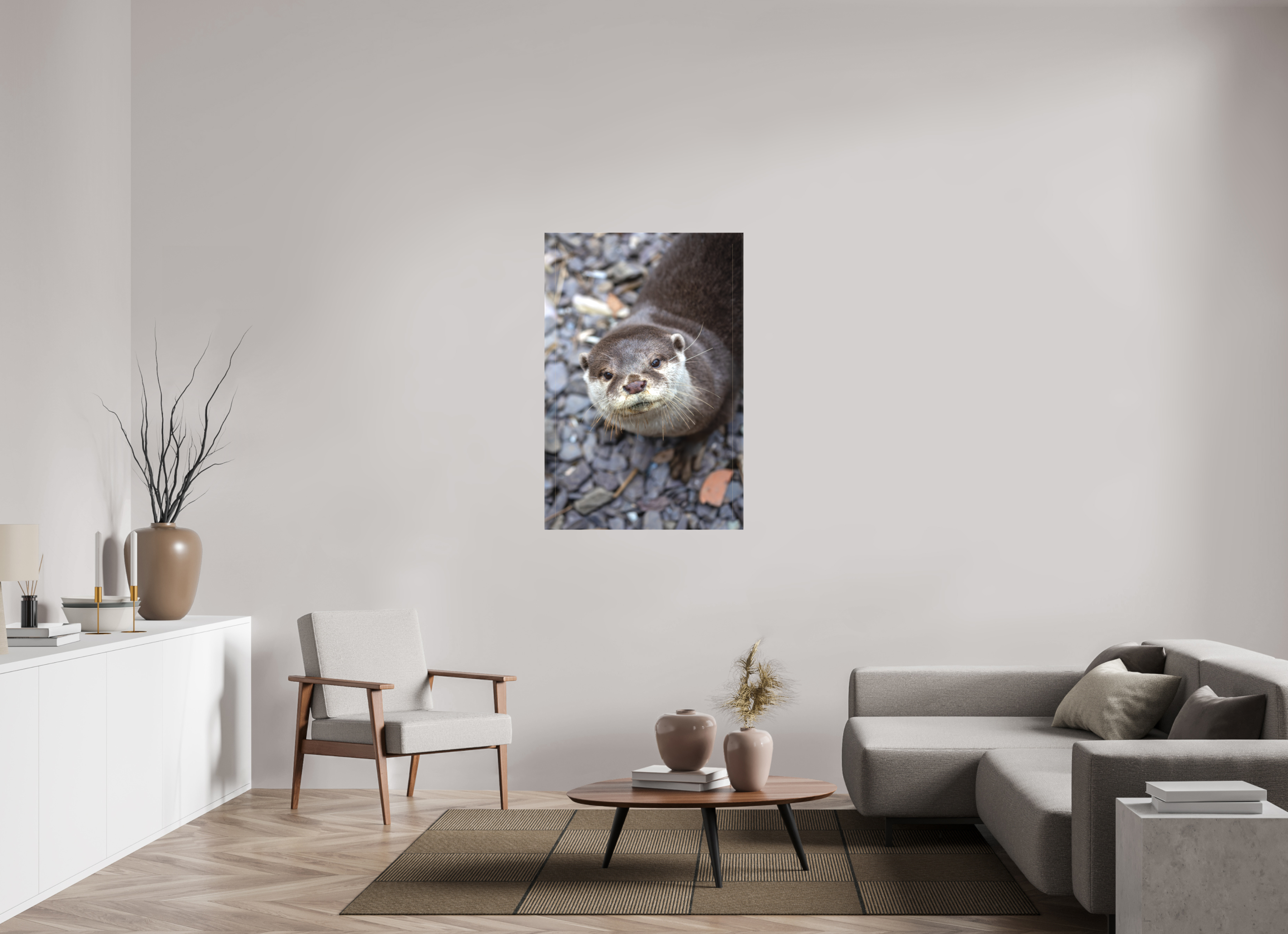 80 x 120 cm, Leinwand Hello There