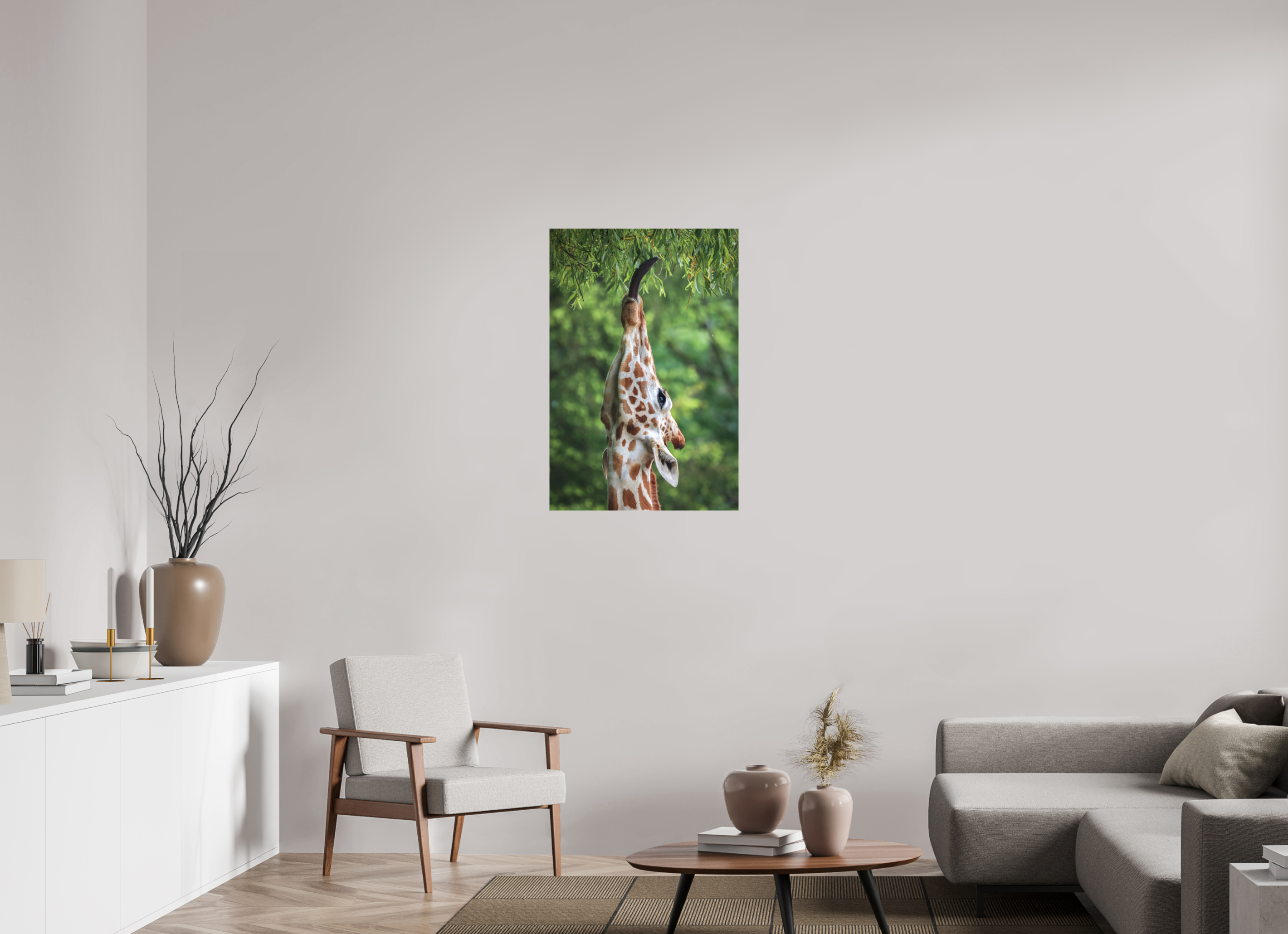 60 x 90 cm, Leinwand Tree Top Snack